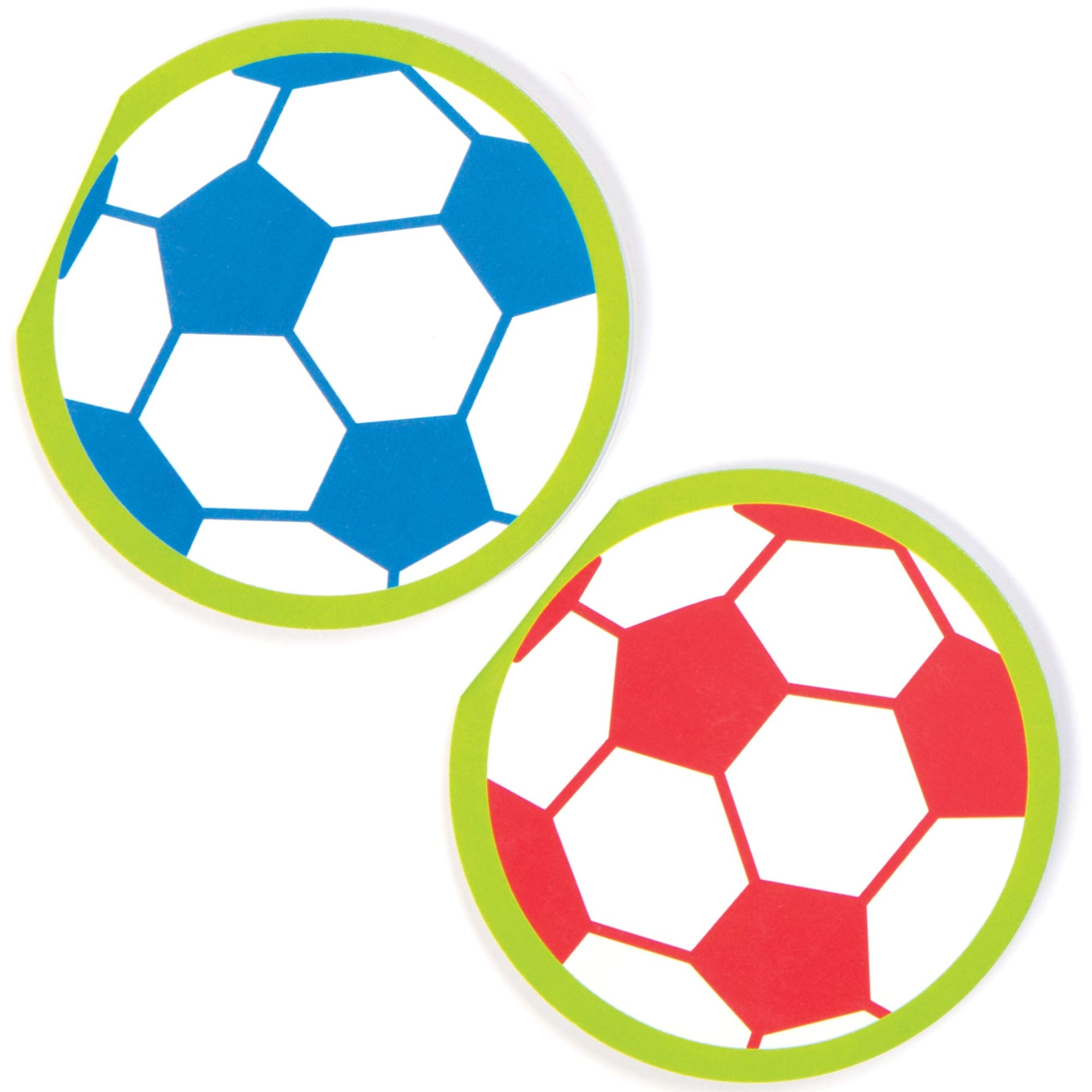 Baker Ross Football Memo Pads - Pack of 6 | Ideal for Kids Goodie Bags & Party Favours 3