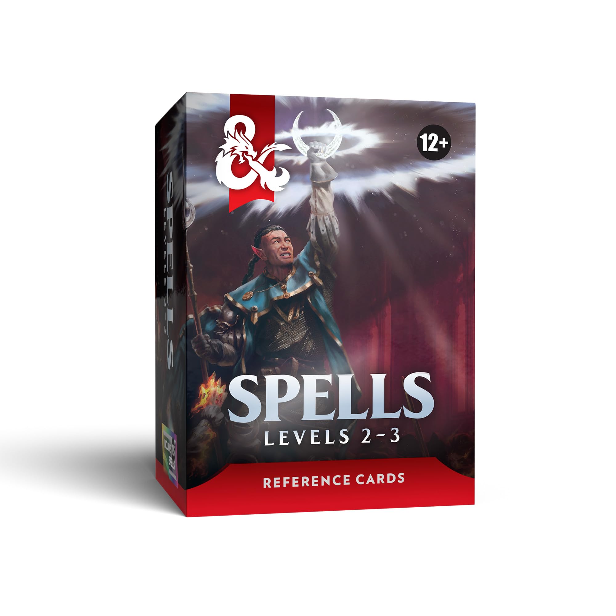 Dungeons & Dragons Reference Cards - Spells (Levels 2-3) | 115 Spells | Cardboard
