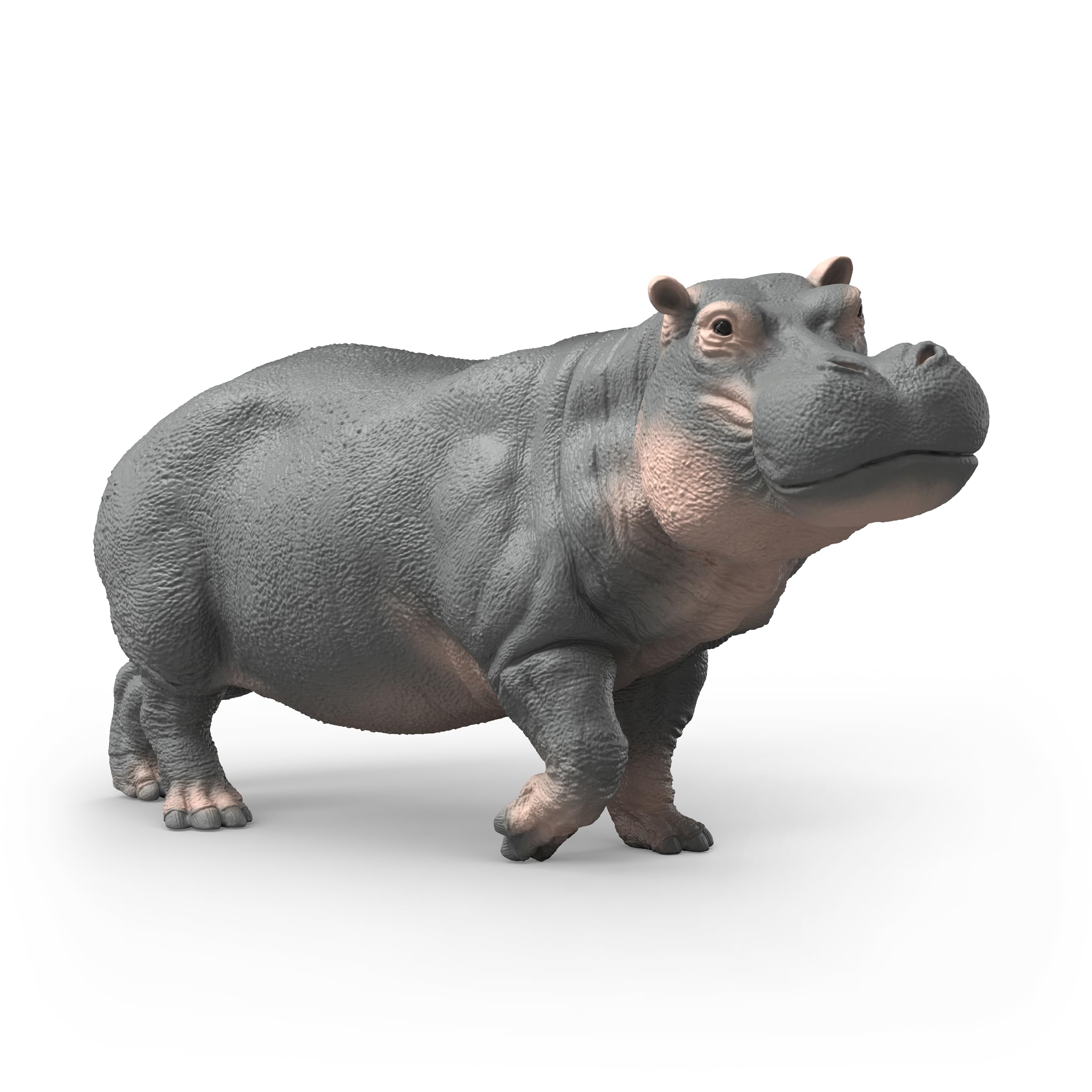 Schleich WILD LIFE Hippopotamus Miniature Figure 14938 | Ages 3+ | Grey Plastic