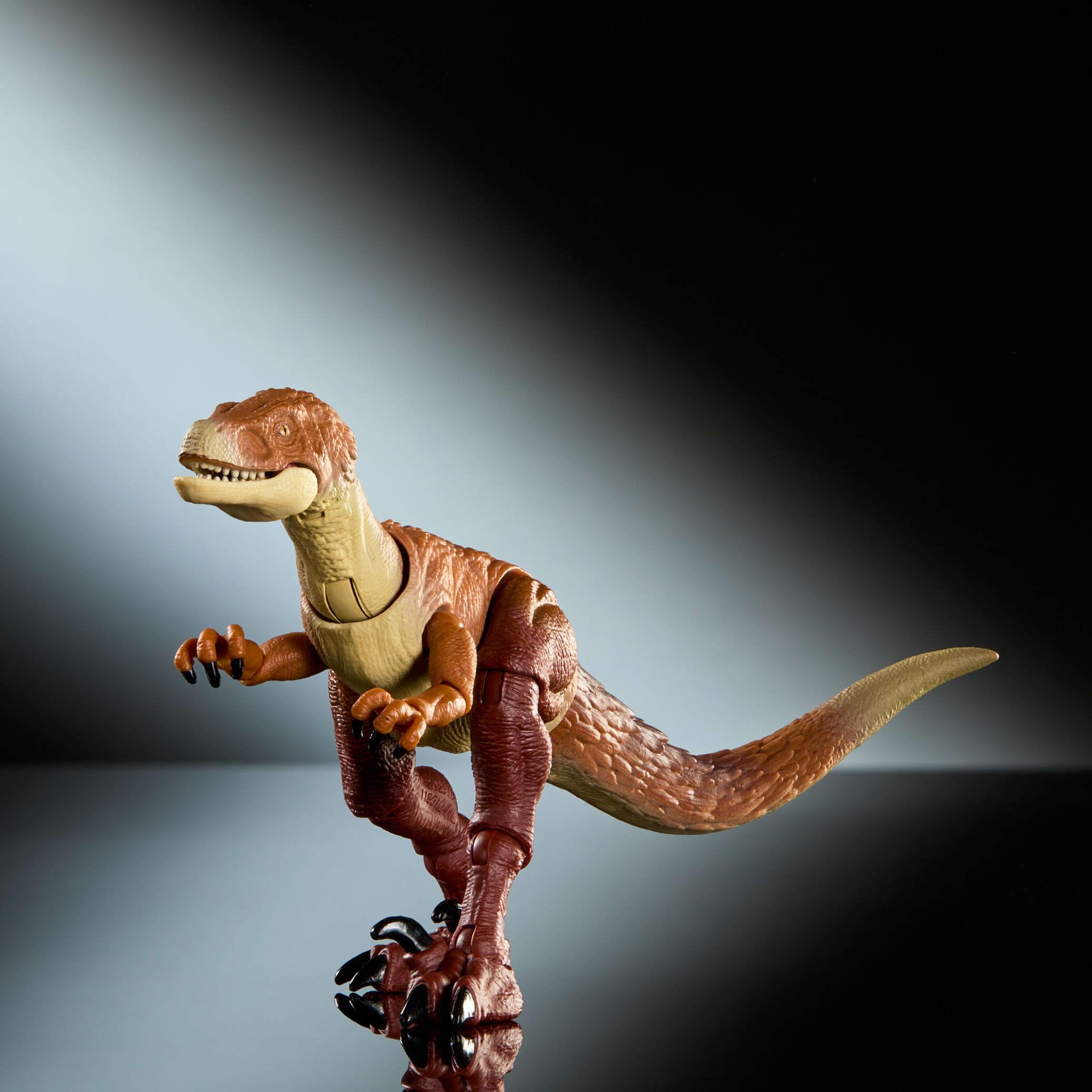 Mattel Jurassic World Hammond Collection Ornitholestes Dinosaur Action Figure | 18 Points of Articulation | 9.2-inch 7