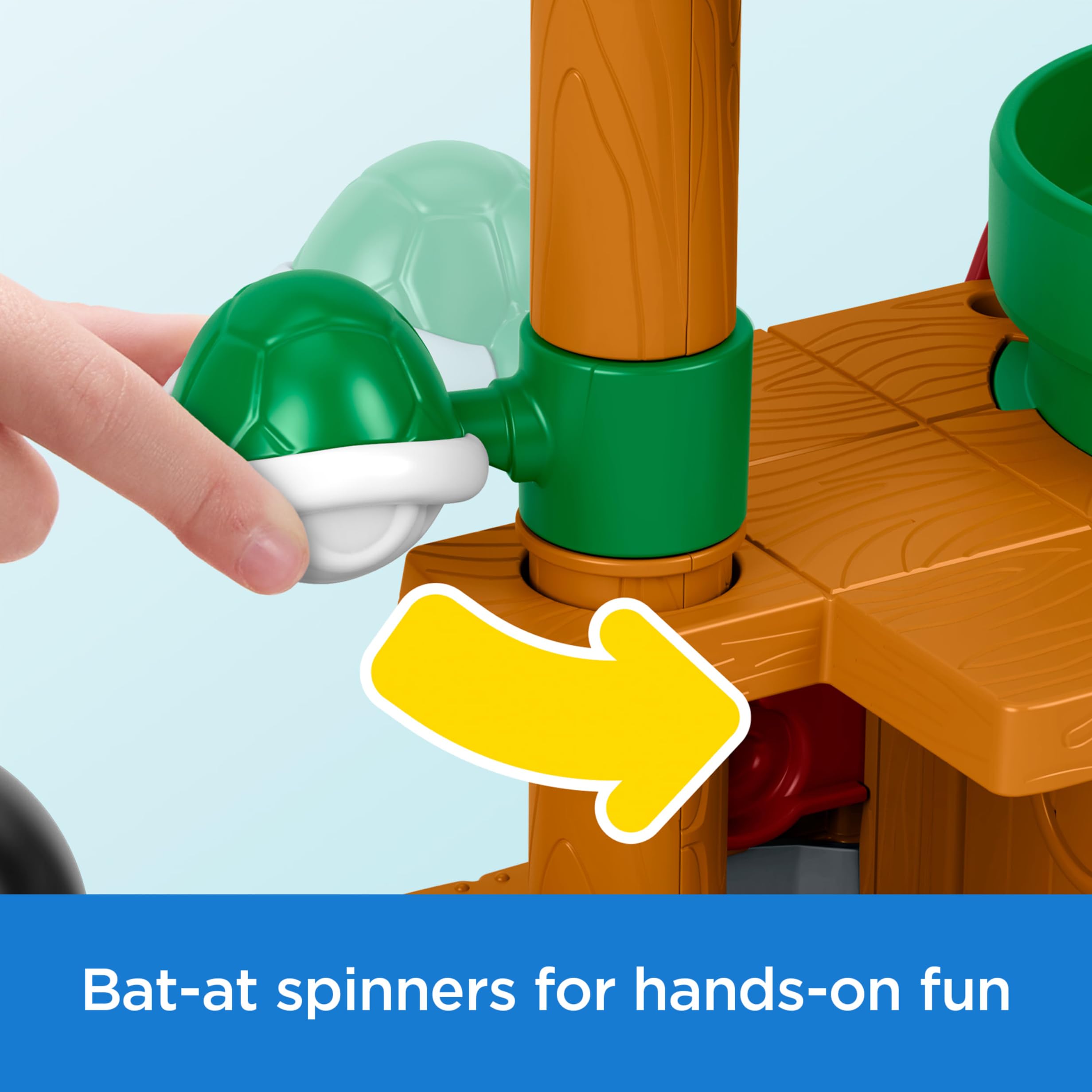 Fisher-Price Little People Toddler Toy My Mario Bowser’s Airship Playset wi 3