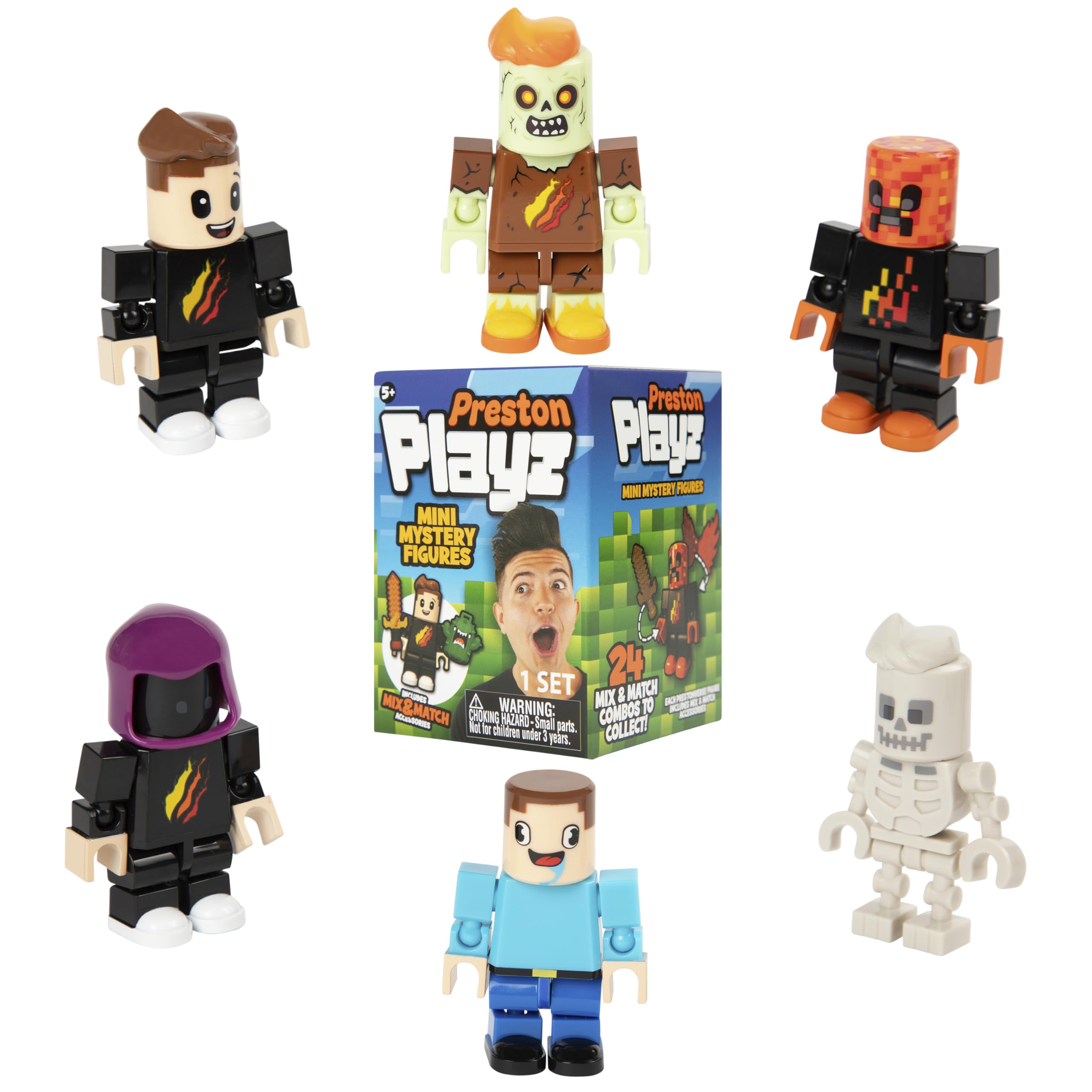 PrestonPlayz Mini Mystery Figures Series 1 - 2.5' Collectible Action Figures | Ages 5+