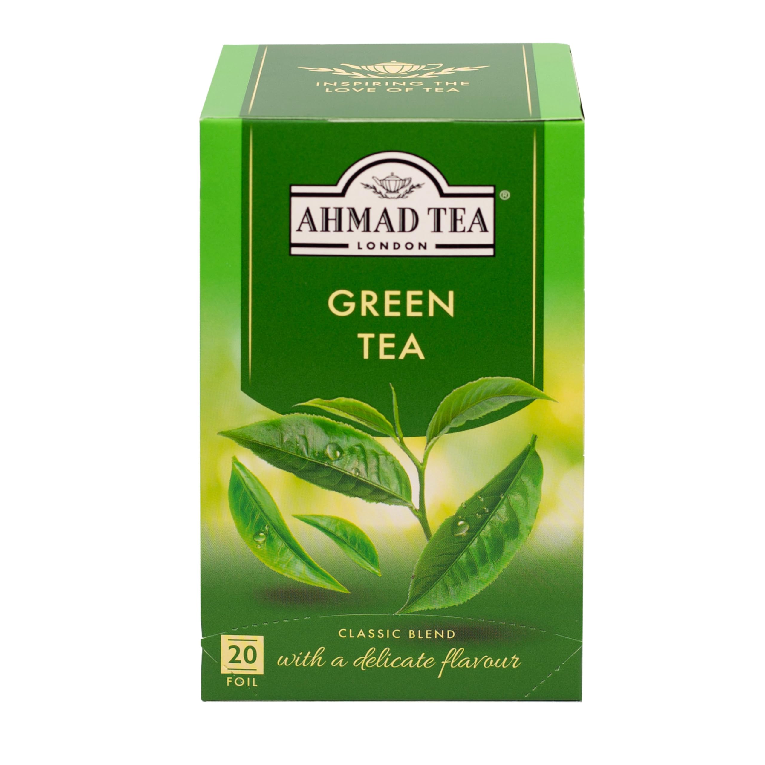 Ahmad Tea - Pure Green Tea (20 Teabags) 1