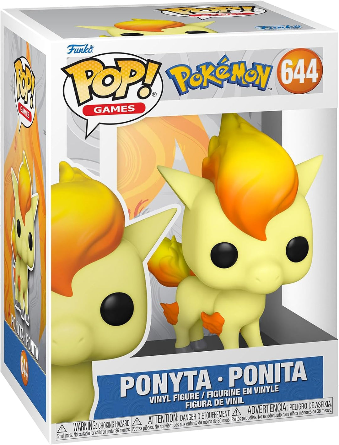 Funko Pop! Games Pokémon - Ponyta Vinyl Figure (74228)