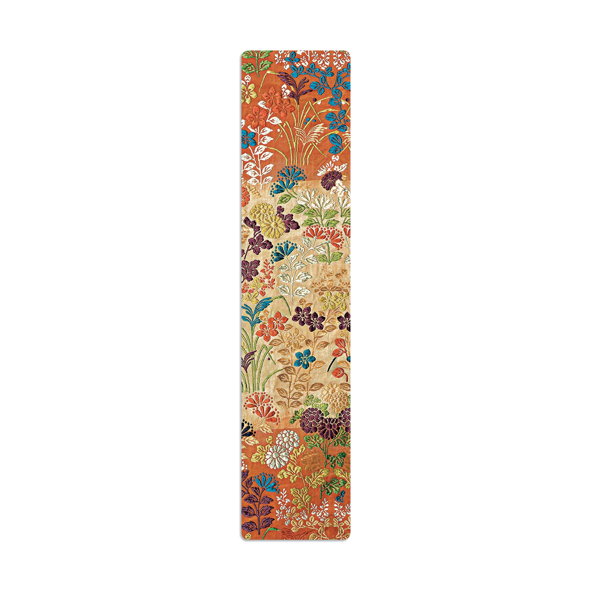 Paperblanks Kara-ori (Japanese Kimono) Bookmarks - Pack of 5 | Edo Period Design 1