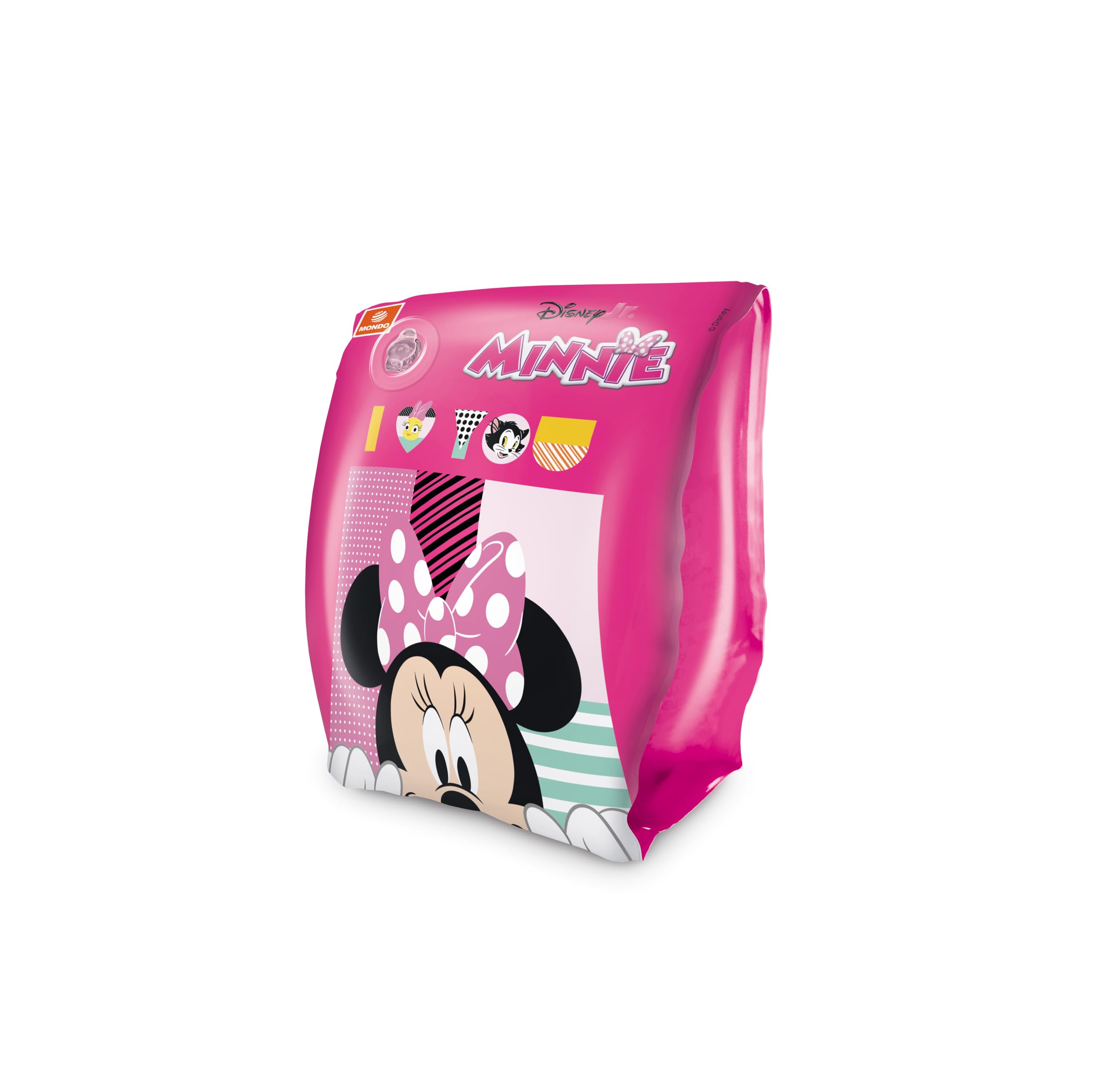 Mondo Minnie Mouse Inflatable Arm Bands for Kids | Pink | Set of 2