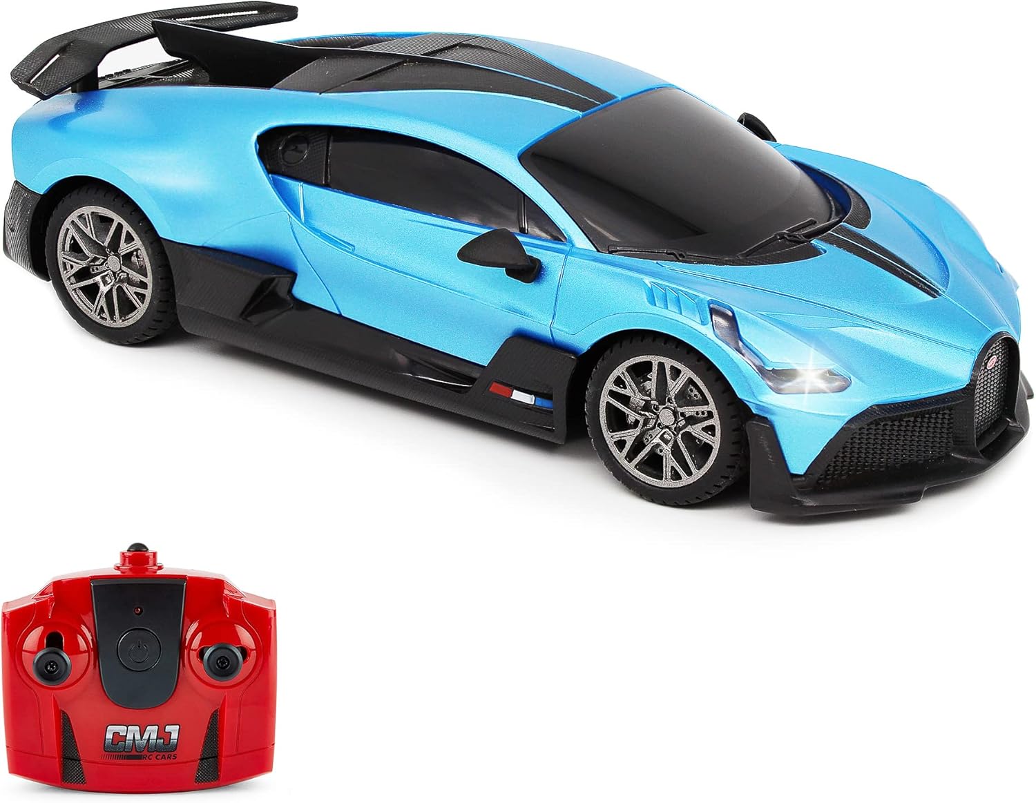 Bugatti Divo 1:24 Scale RC Car - 2.4GHz Remote Control Vehicle for Kids 6+