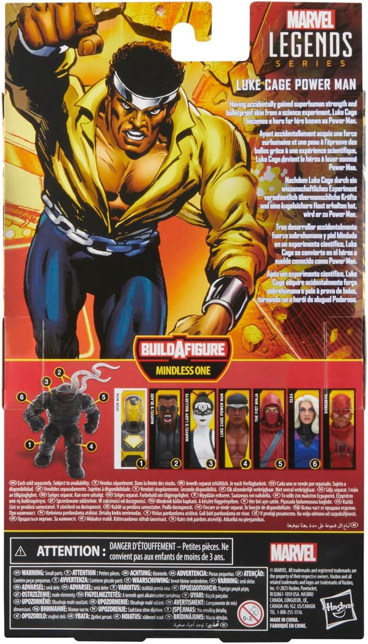 Hasbro Marvel Legends Series Marvel Knights - Luke Cage Power Man Action Figure (F6623)