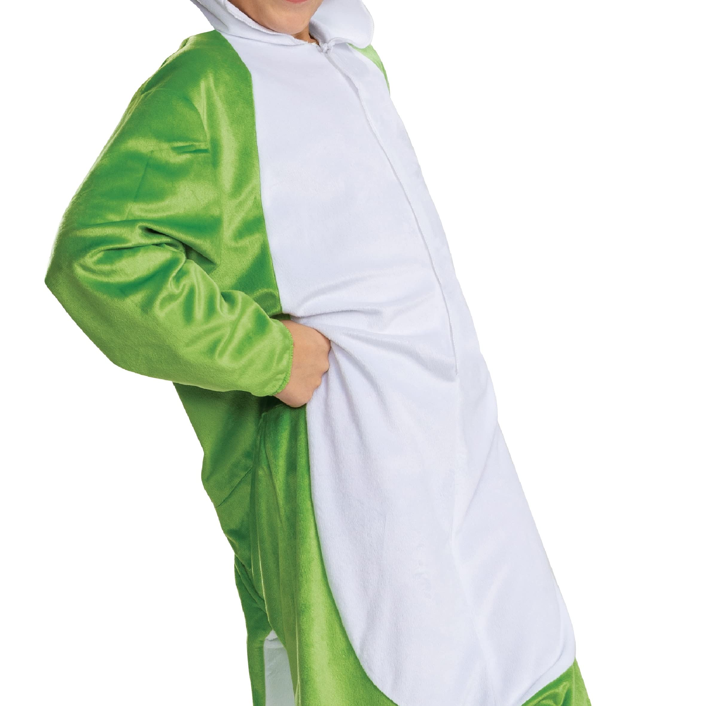 Disguise Yoshi Hooded Jumpsuit Costume - Kids Unisex Fancy Dress 4