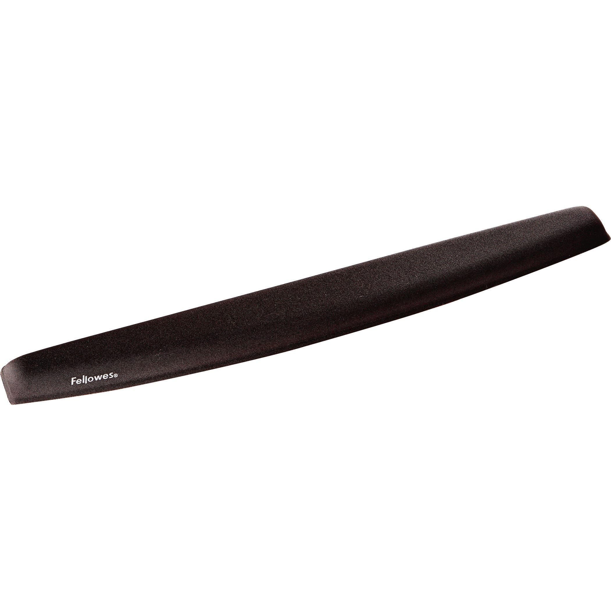 Fellowes Memory Foam Keyboard Wrist Rest - Ergonomic Support | Black | PU Material 1