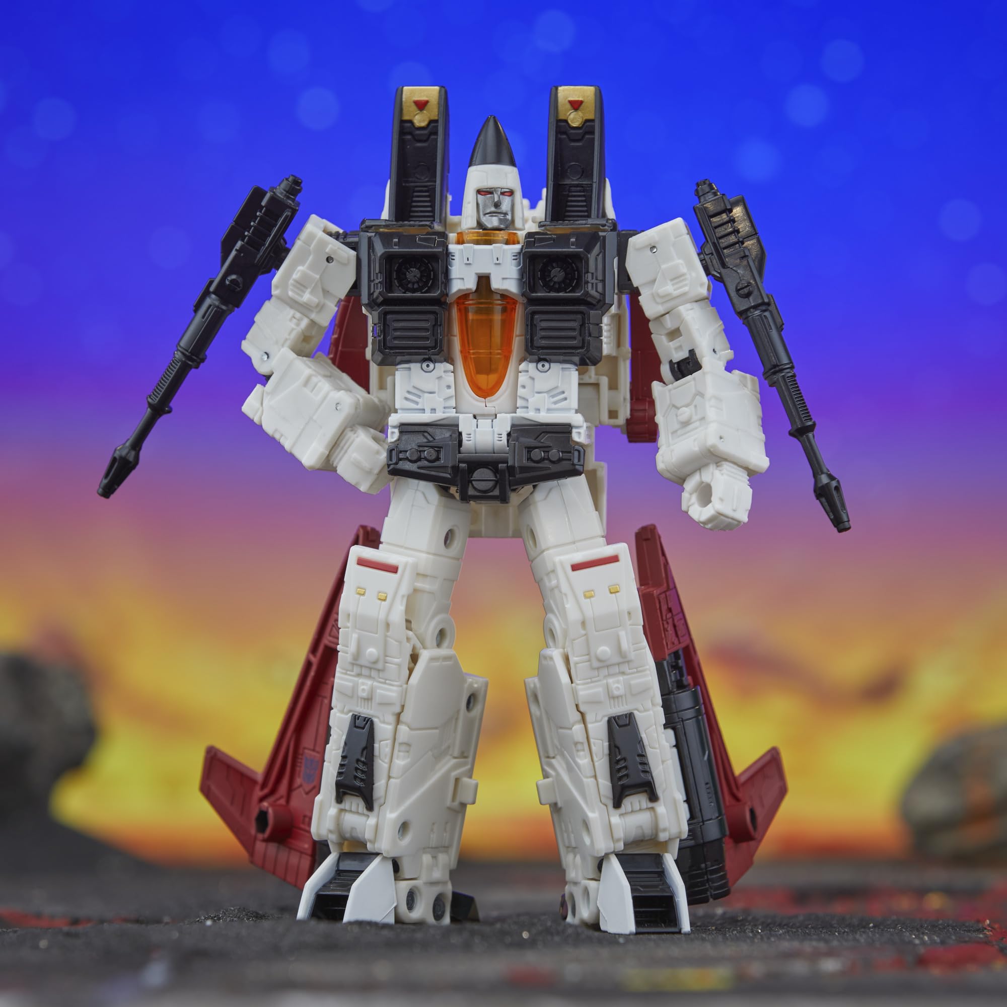 Transformers Legacy United Voyager Class Ramjet Action Figure - G1 Universe | 23 Steps | 7-inch 3