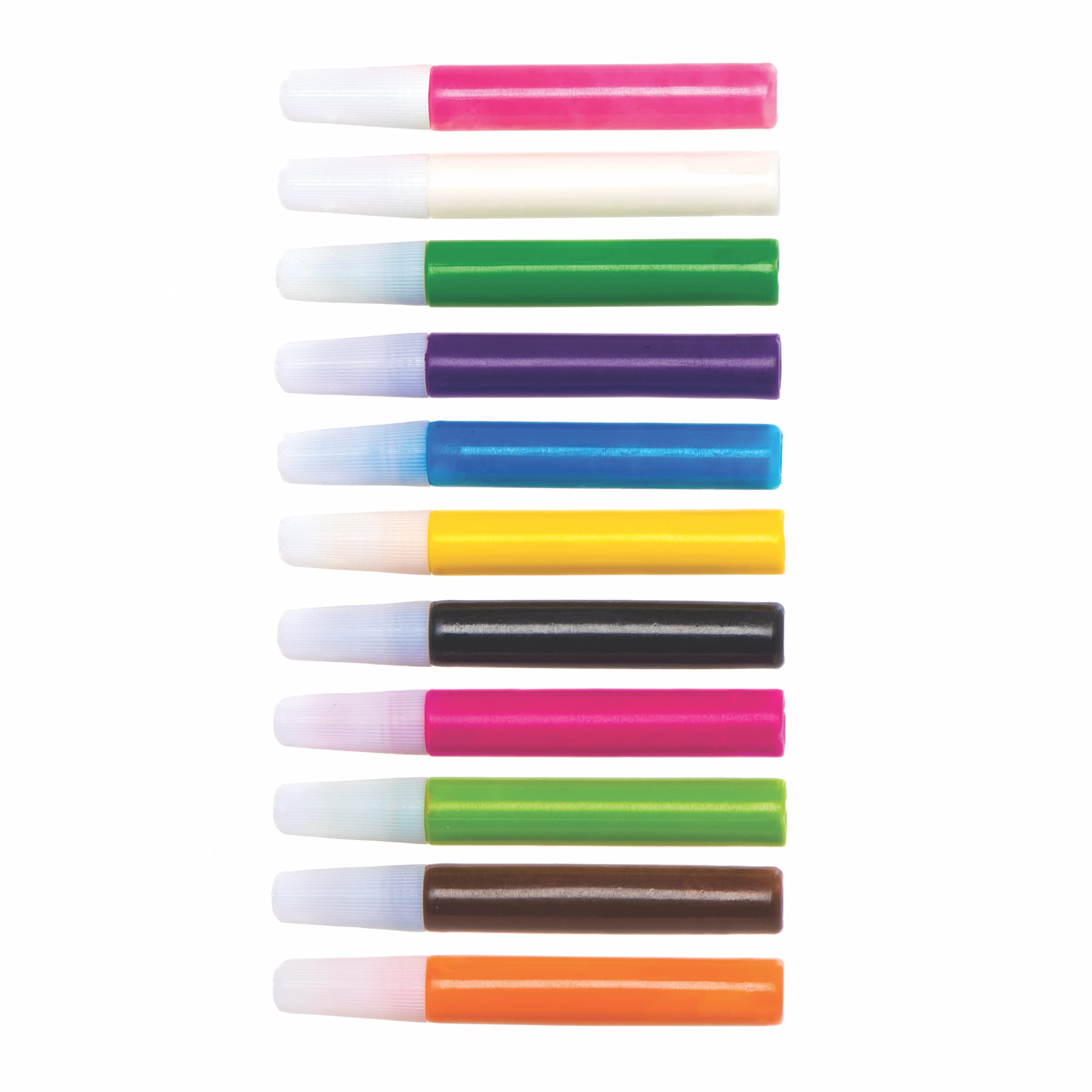 Baker Ross Suncatcher Paint Pens - 12 Assorted Colors | 10ml Tubes | Ages 3+ 1