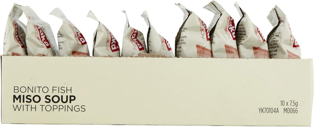 Yutaka Instant Miso Soup Bonito 7.5g (Pack of 10)