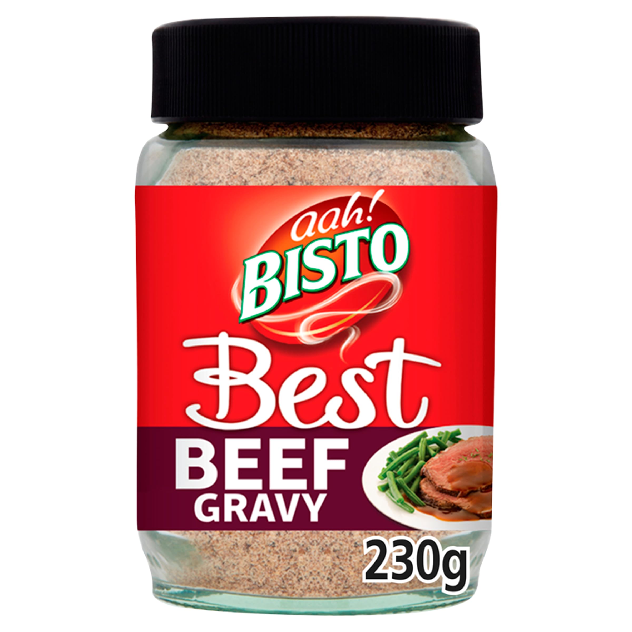 Bisto - Best Beef Gravy Granules Made with Real Meat Juice, 230g Jar 1
