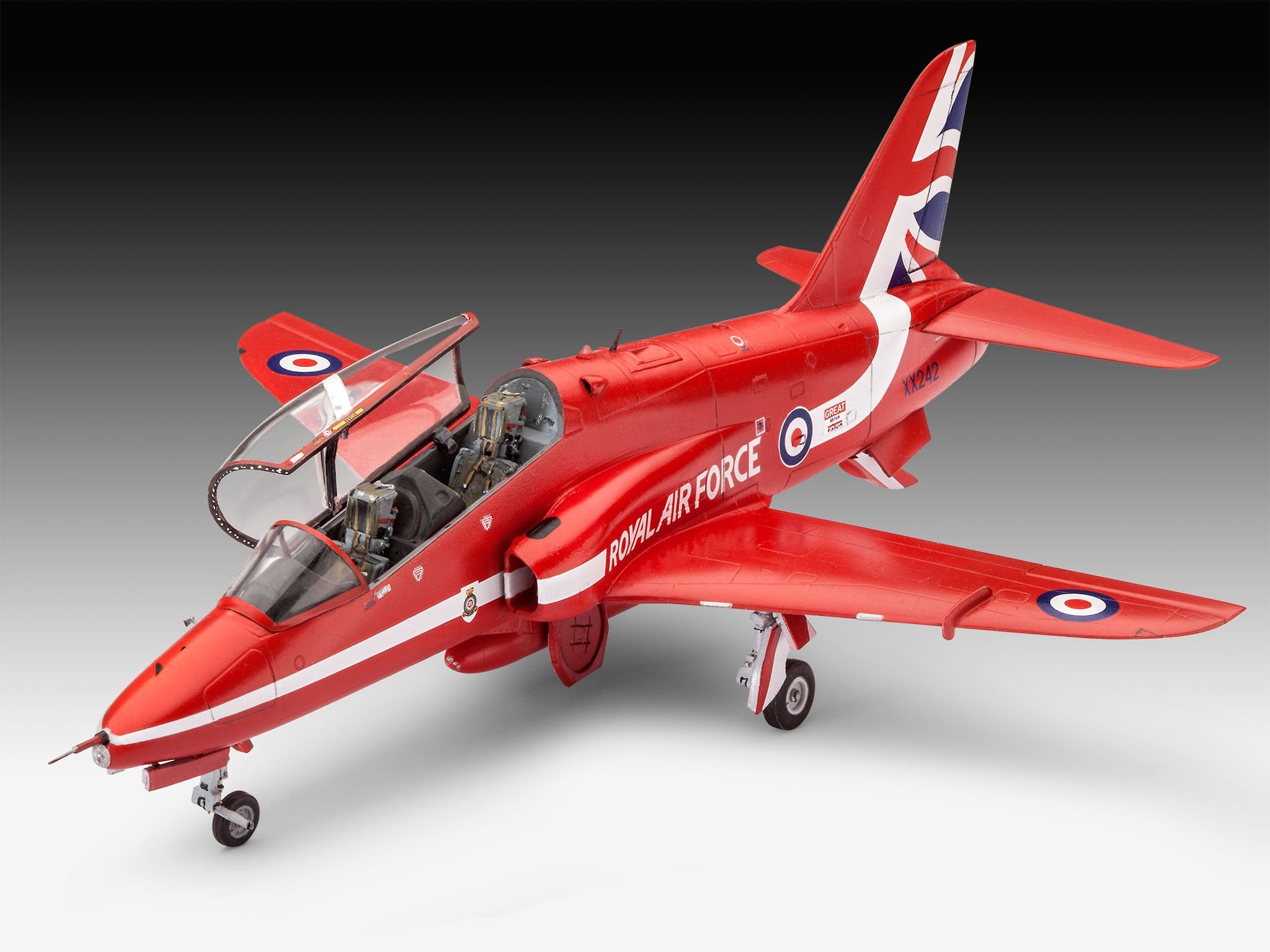 Revell 1:72 Scale BAE Hawk T.1 Red Arrows Plastic Model Kit RV04921 7
