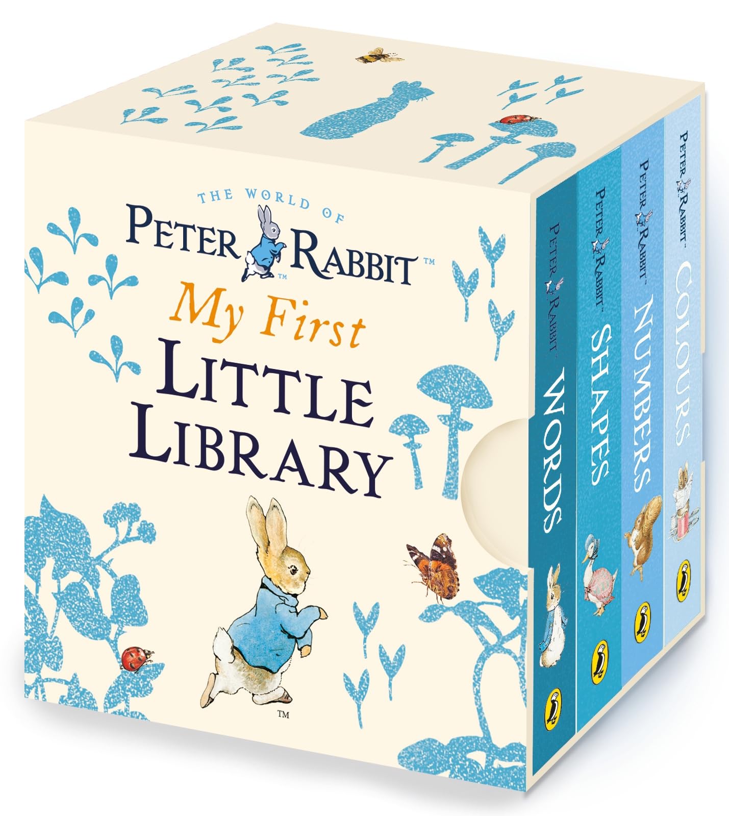 Warne Scope Mounts Peter Rabbit My First Little Library Board Book Set | Early Learning Colours