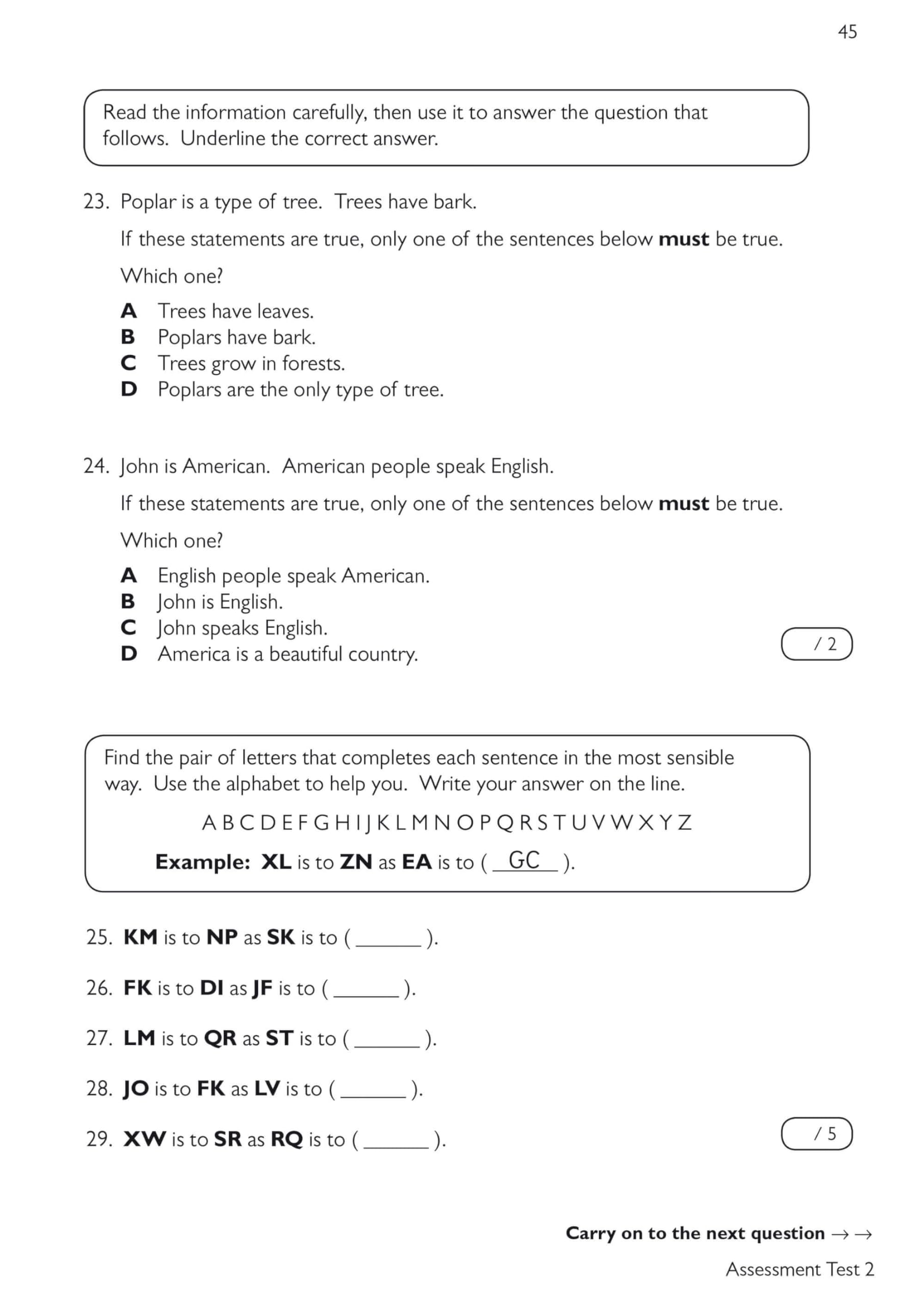 CGP 11+ GL Verbal Reasoning Practice Book & Assessment Tests - Ages 8-9 | Includes Online Edition 8