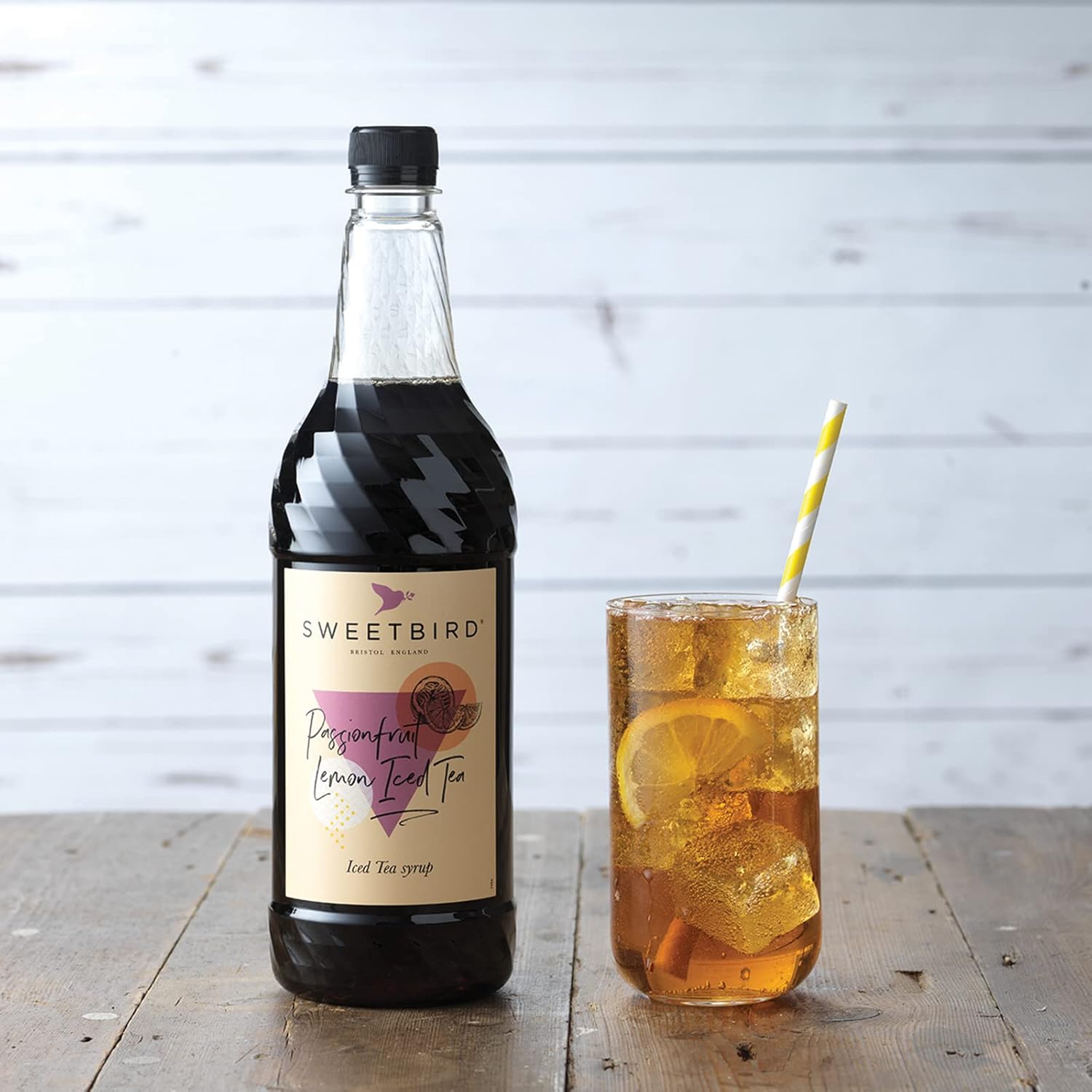 Sweetbird Passion Fruit Lemon Iced Tea Syrup (1 Litre) 7