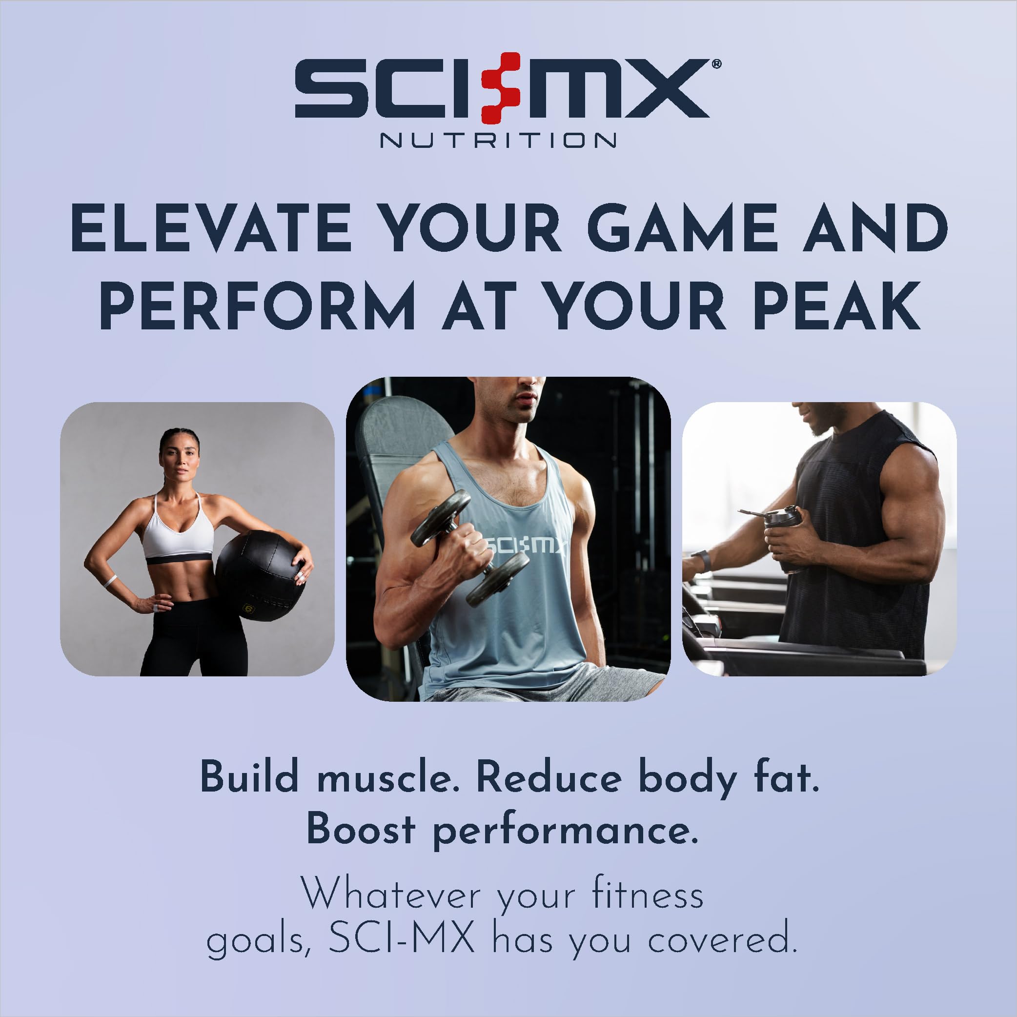SCI-MX High Protein White Choc Chip Blondie Box - 20g Protein, 2g Sugar | 12 Count 8