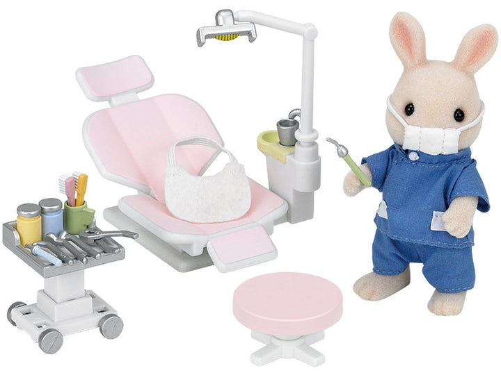 Sylvanian Families Country Dentist Set - Role Play Toy for Ages 3-10