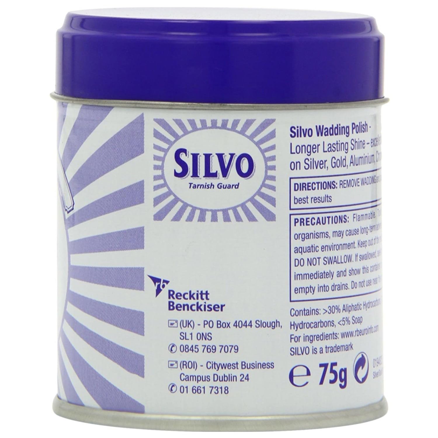 Silvo Wadding Tarnish Guard - 75g 3