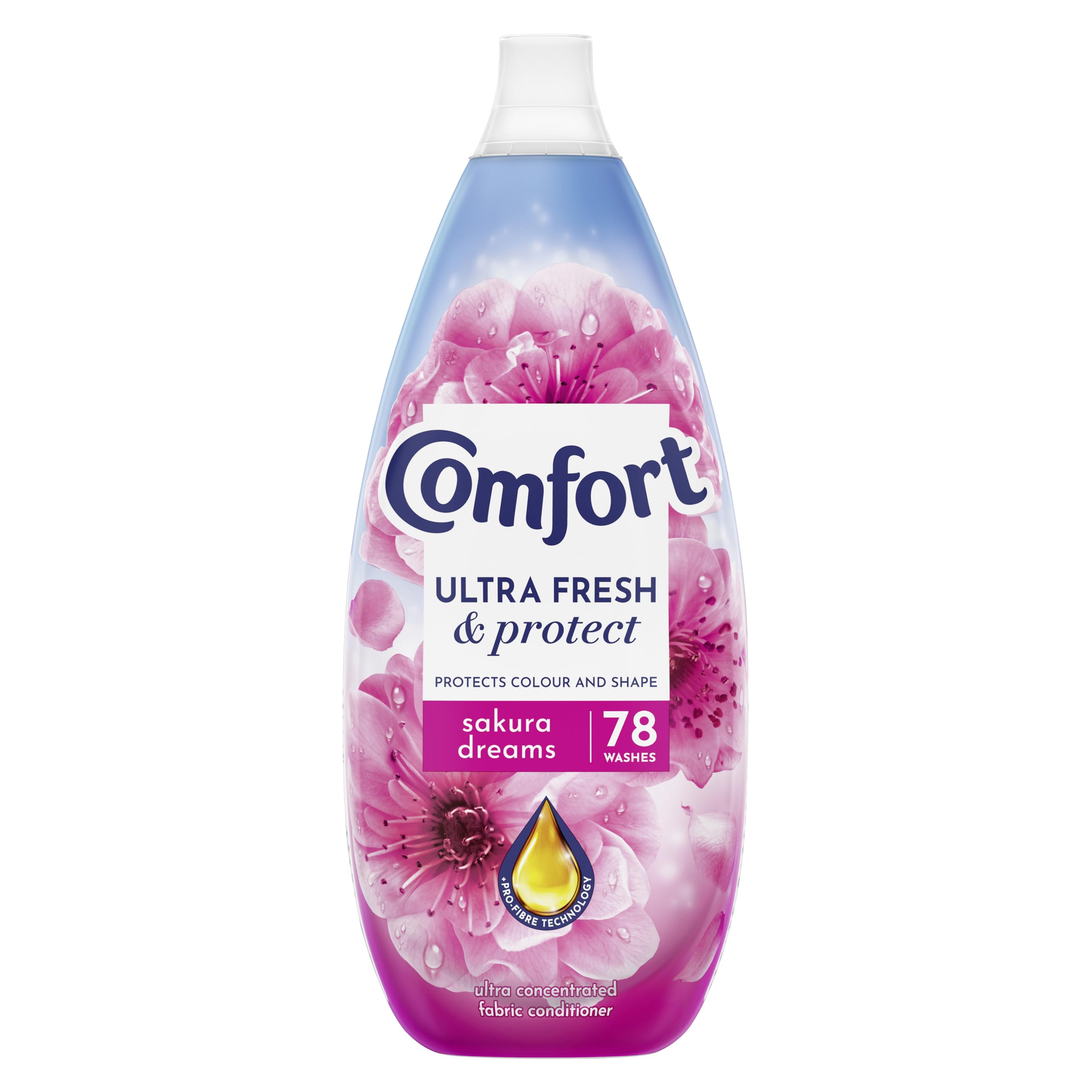 Comfort Ultra Fresh & Protect Sakura Dreams Fabric Conditioner 1