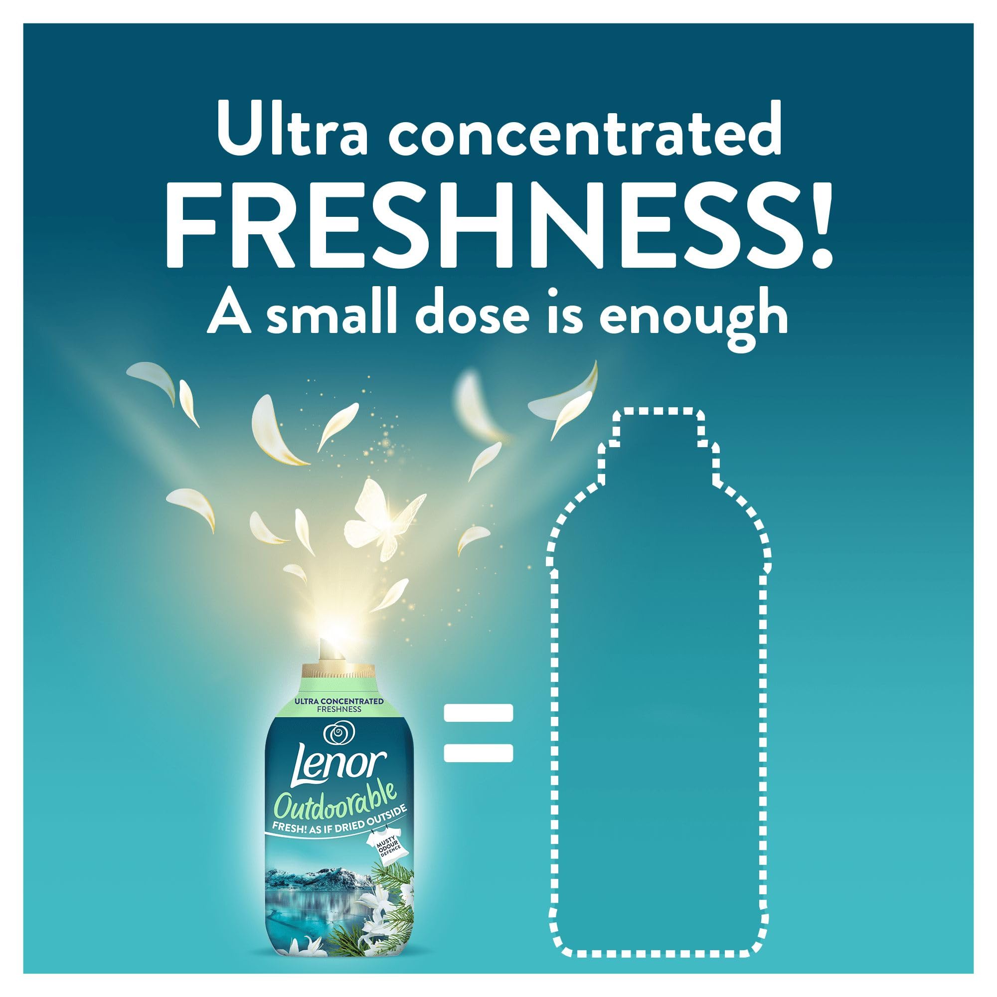 Lenor Outdoorable Fabric Conditioner Northern Solstice - 1.176L, 84 Washes, Liquid 5