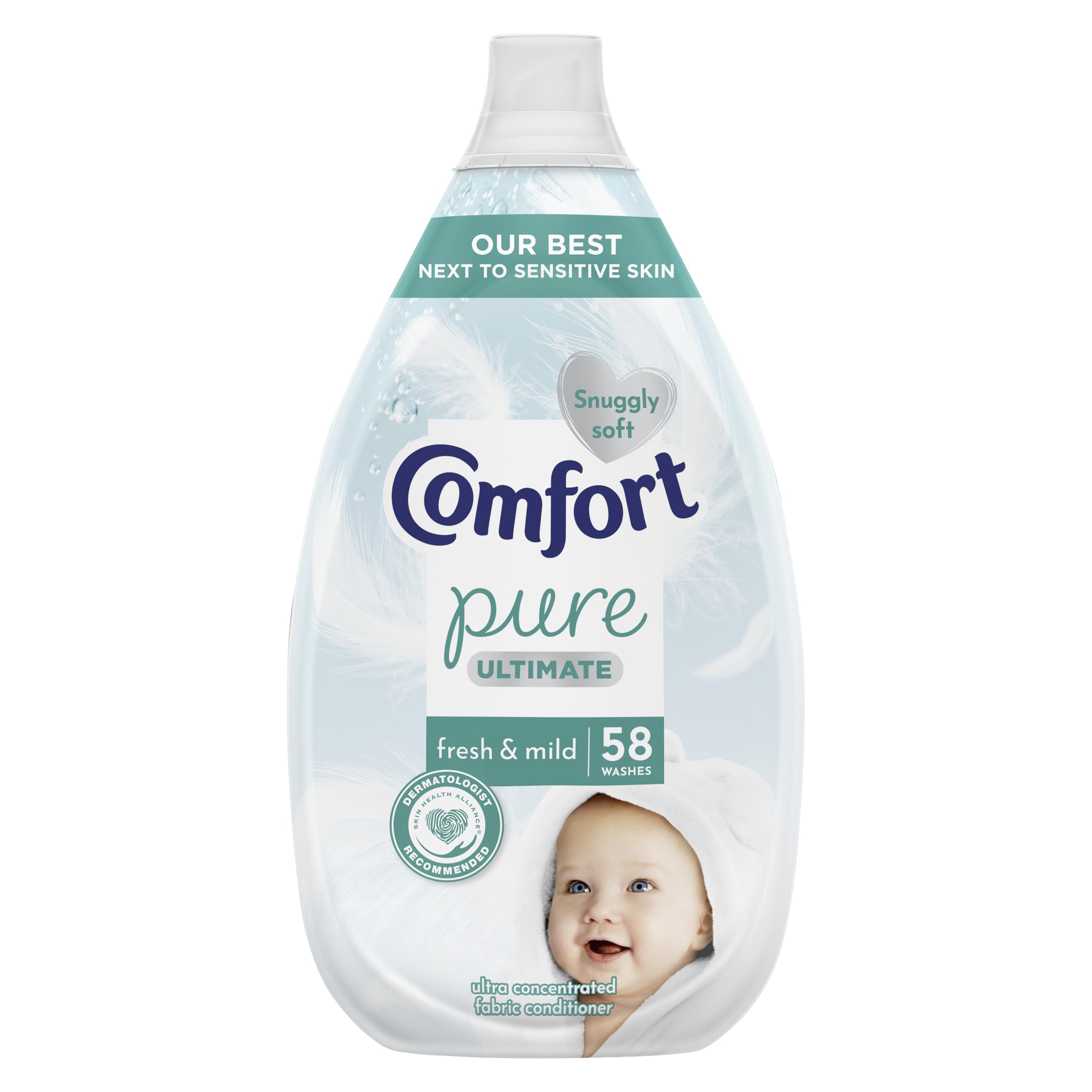 Comfort - Pure Ultimate Fresh & Mild Ultra Concentrated Fabric Conditioner 1
