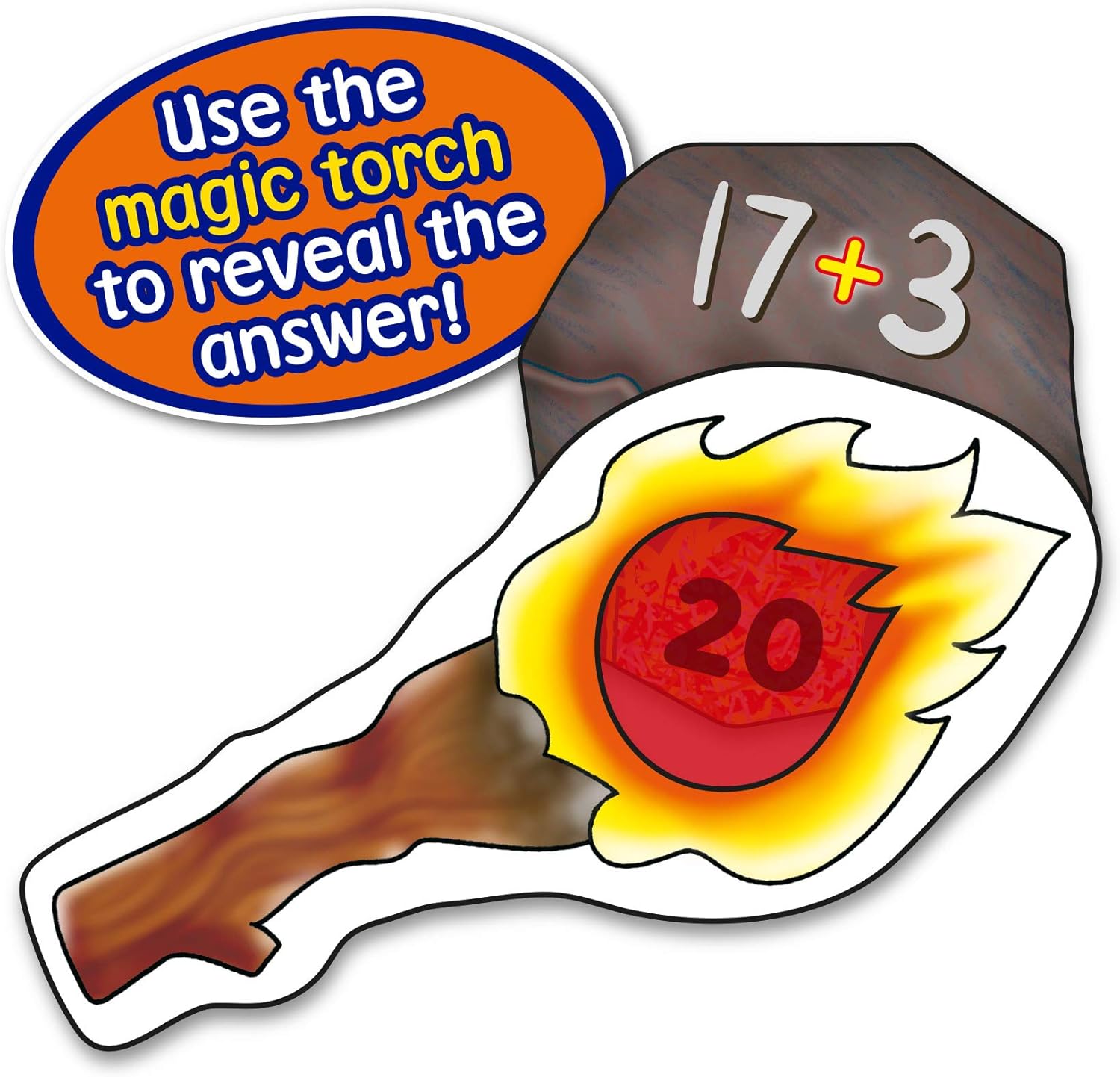 Orchard Toys - Mammoth Maths Game Educational Addition and Subtraction Board Game 8