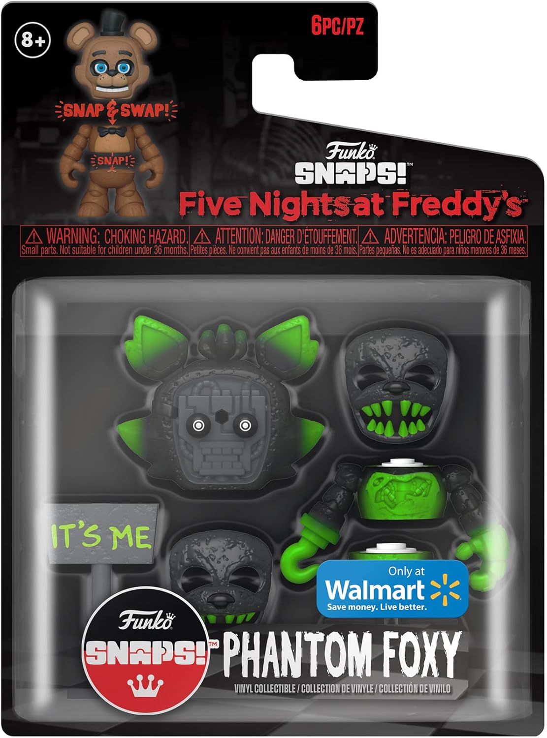 Funko Snaps! Five Nights at Freddy's - Phantom Foxy Vinyl Figure 6