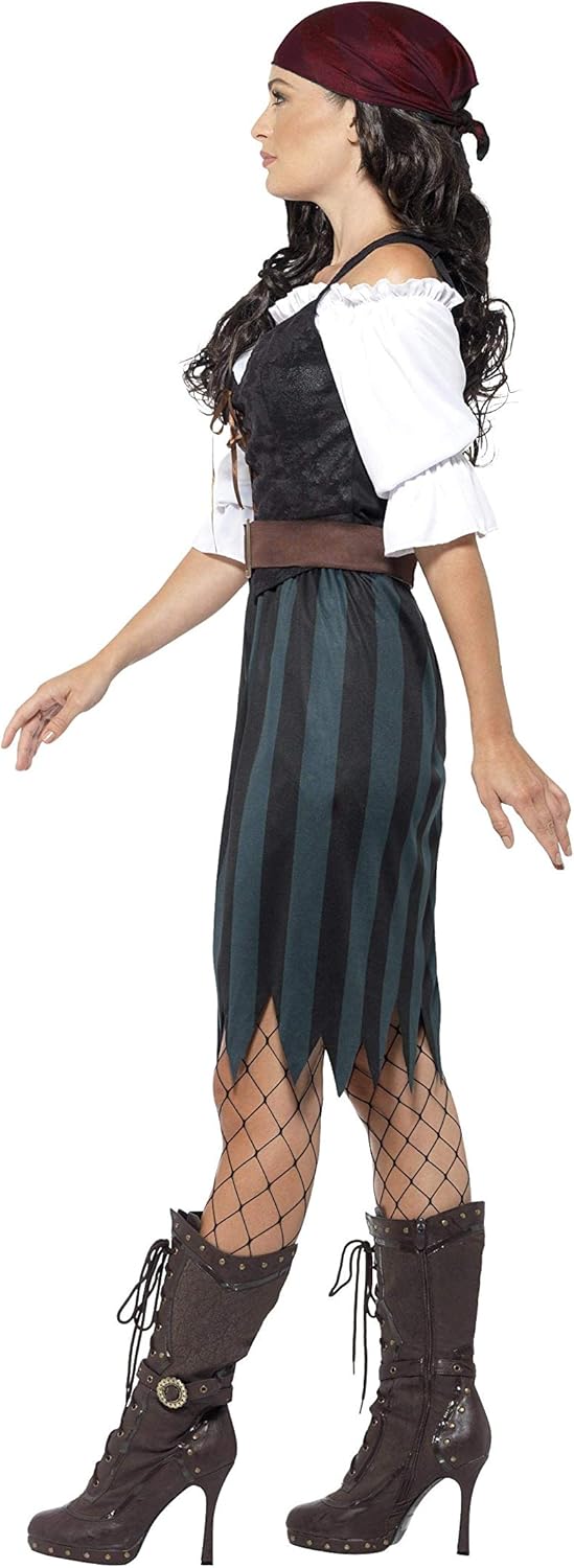 Smiffys Pirate Deckhand Costume - XS (UK Size 04-06) (45491XS)