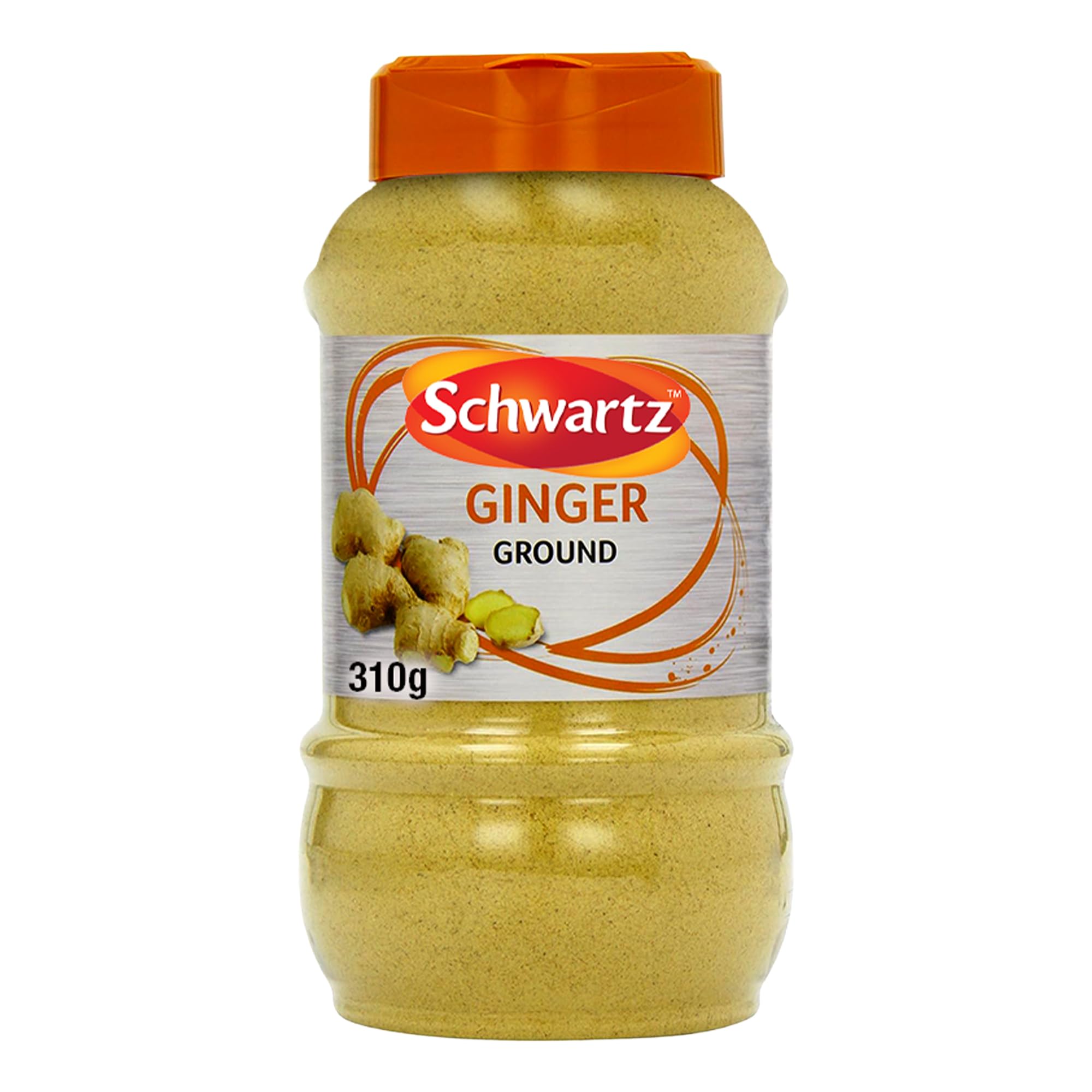Schwartz Ground Ginger Powder - Warm & Sweet Aromatic Spice for Curries | 310g