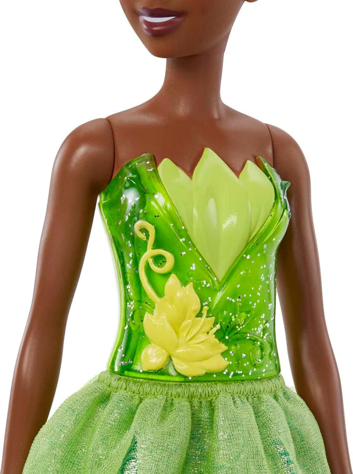 Disney Princess Tiana Posable Fashion Doll - Sparkling Movie-Inspired Outfit, Ages 3+