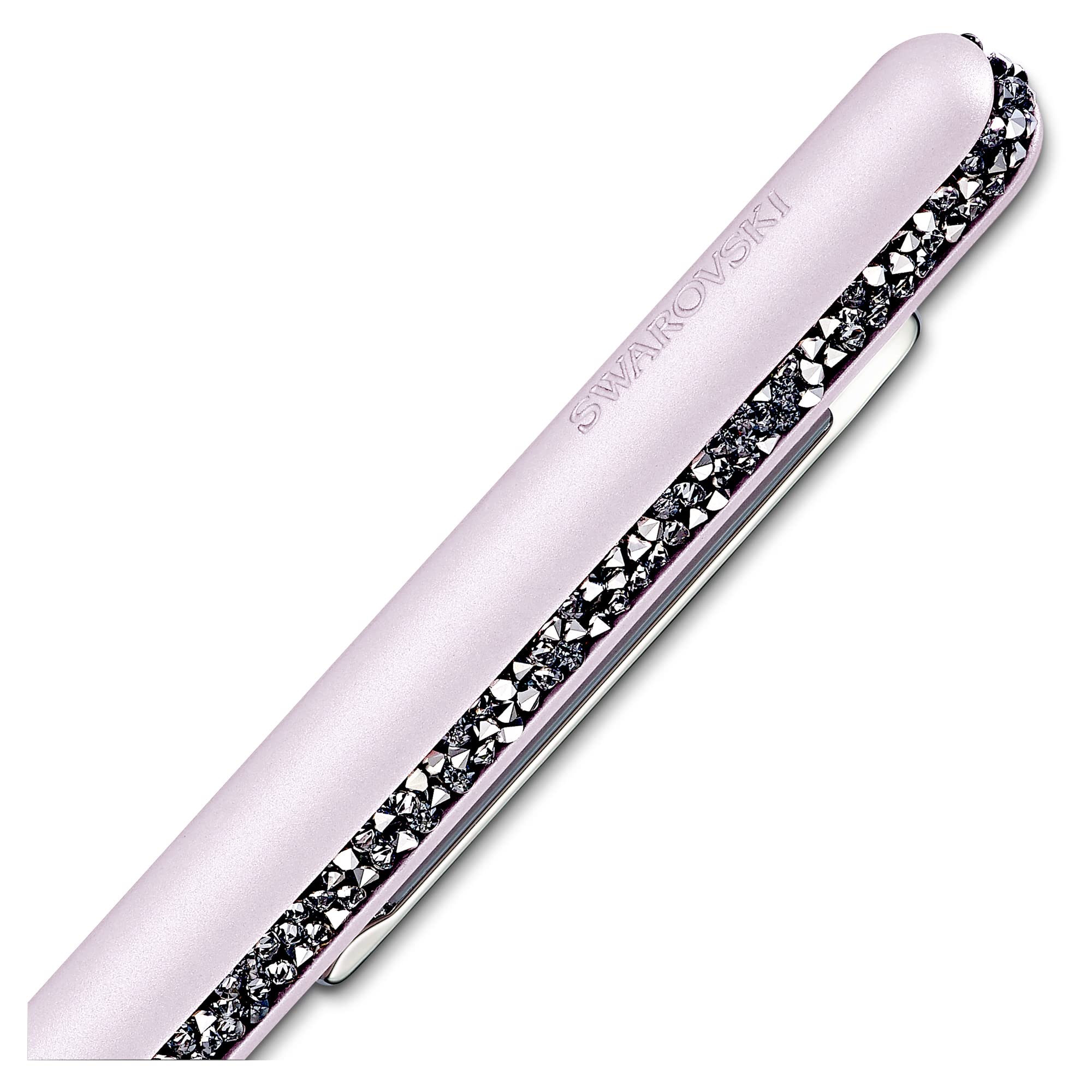 Swarovski Crystal Shimmer Ballpoint Pen - Pink Lacquered Finish | Black Ink | Chrome Plated 3