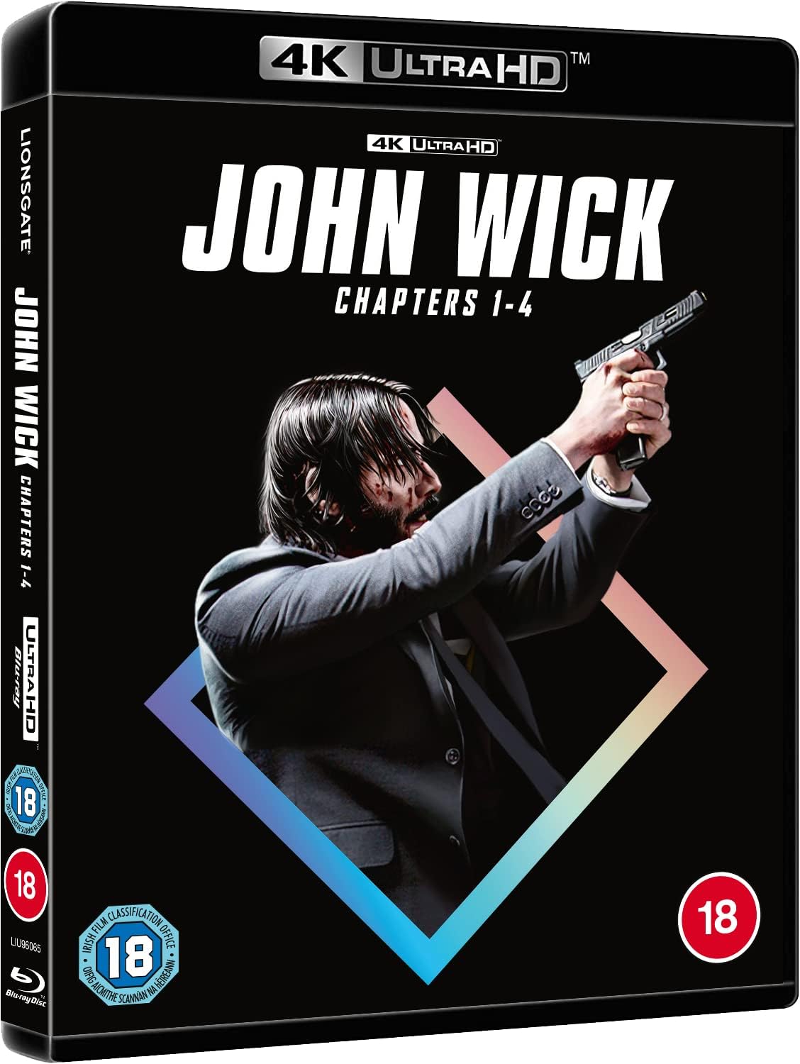 John Wick 1 - 4 Box Set (4K UHD) [Blu-ray] 4
