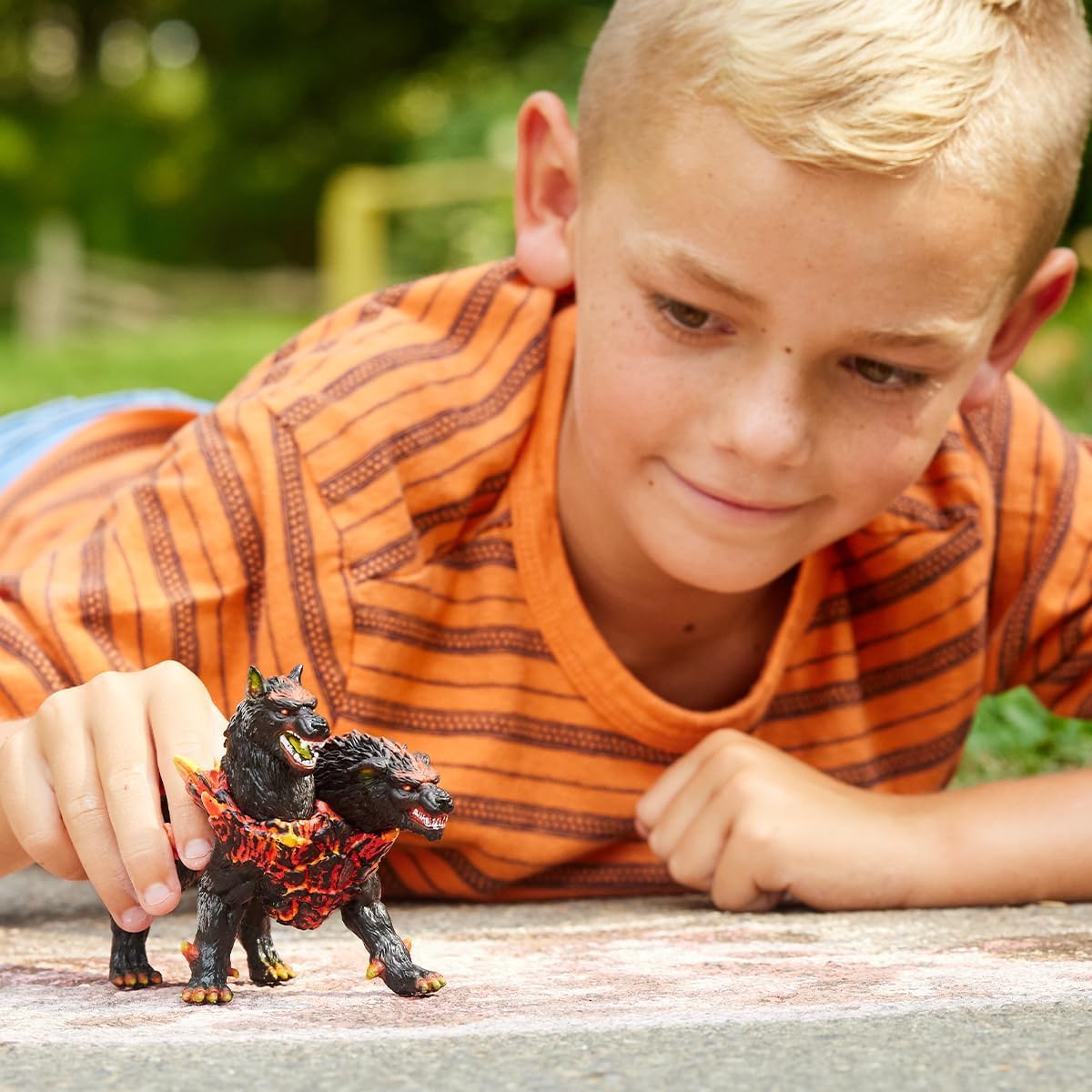 SCHLEICH 42451 Lava Hellhound Eldrador Creatures Action Figure - Fantasy Play for Kids 3+ 9