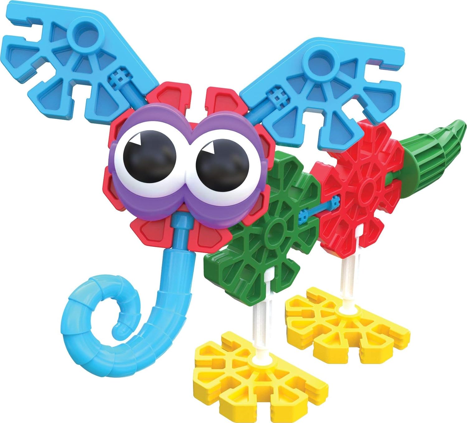 Kid K'NEX 50 Build Budding Builders Set - Educational Building Toys for Kids 3+ 5