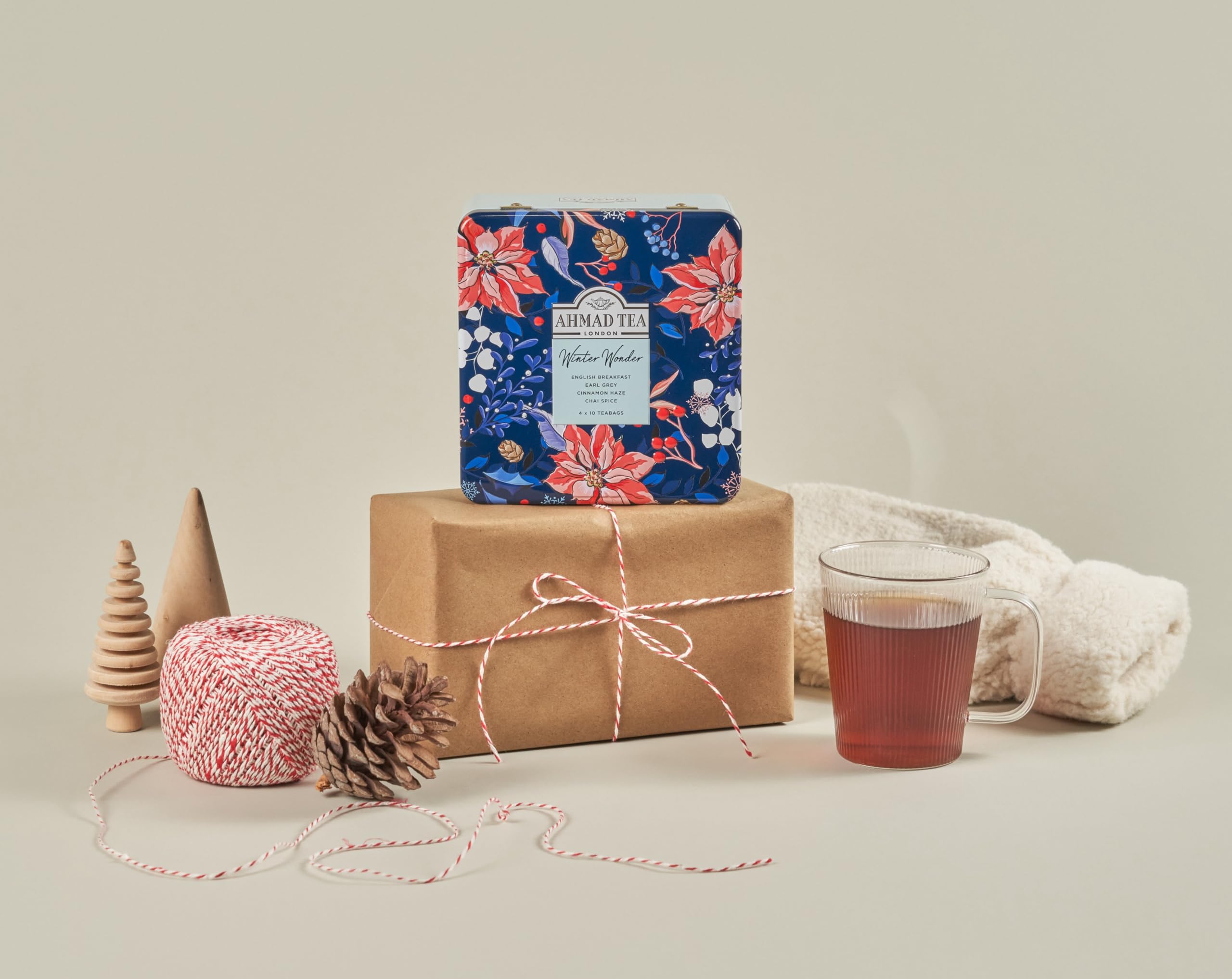 Ahmad Tea - Winter Wonderland Christmas Selection Caddy 40 Teabags 13