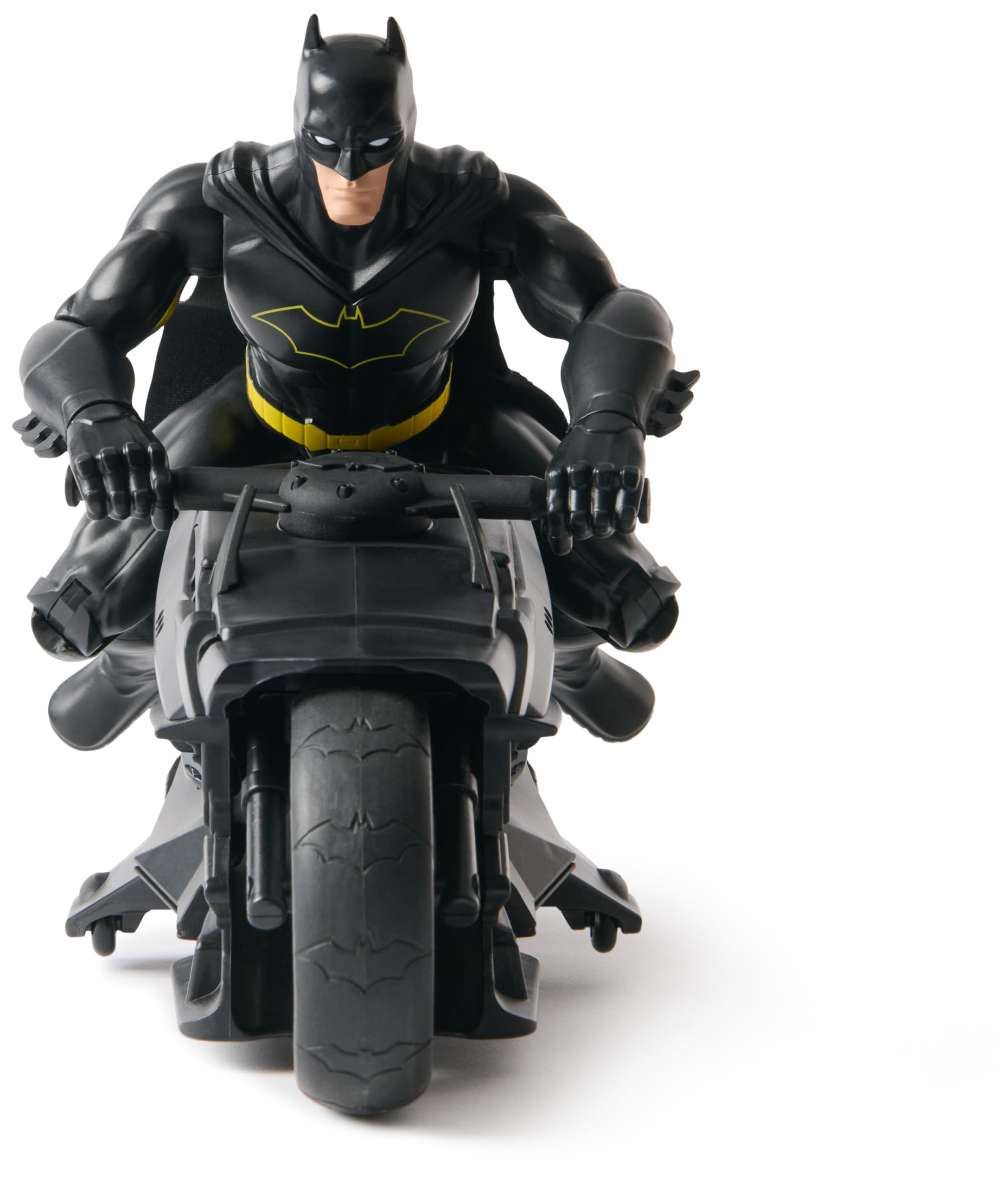 Batman Stealth Remote Control Batcycle with 30cm Batman Action Figure - Remote-Controlled Vehicle for Kids 3
