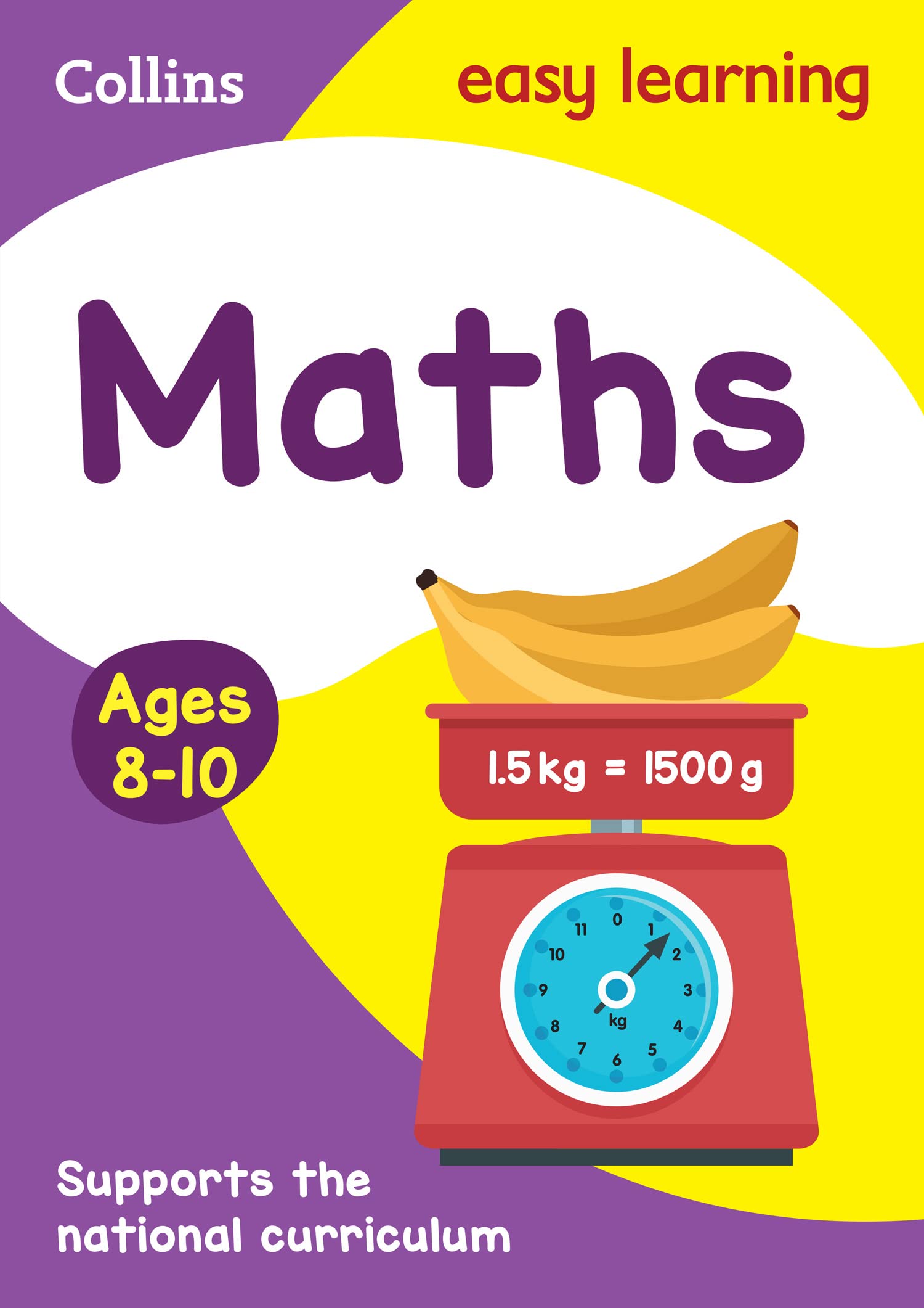 Collins Maths Ages 8-10 - Arithmetic Practice Book for KS2 | Paperback | English