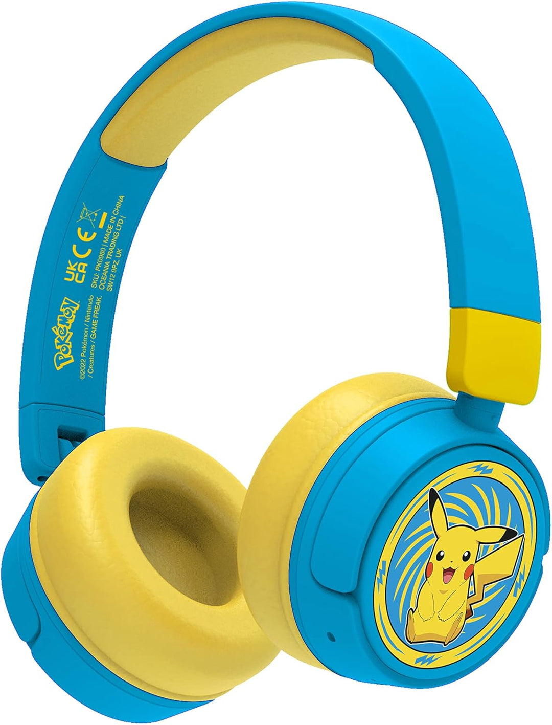 OTL Technologies Pokemon Pikachu Kids Wireless Headphones - Blue (PK0980)