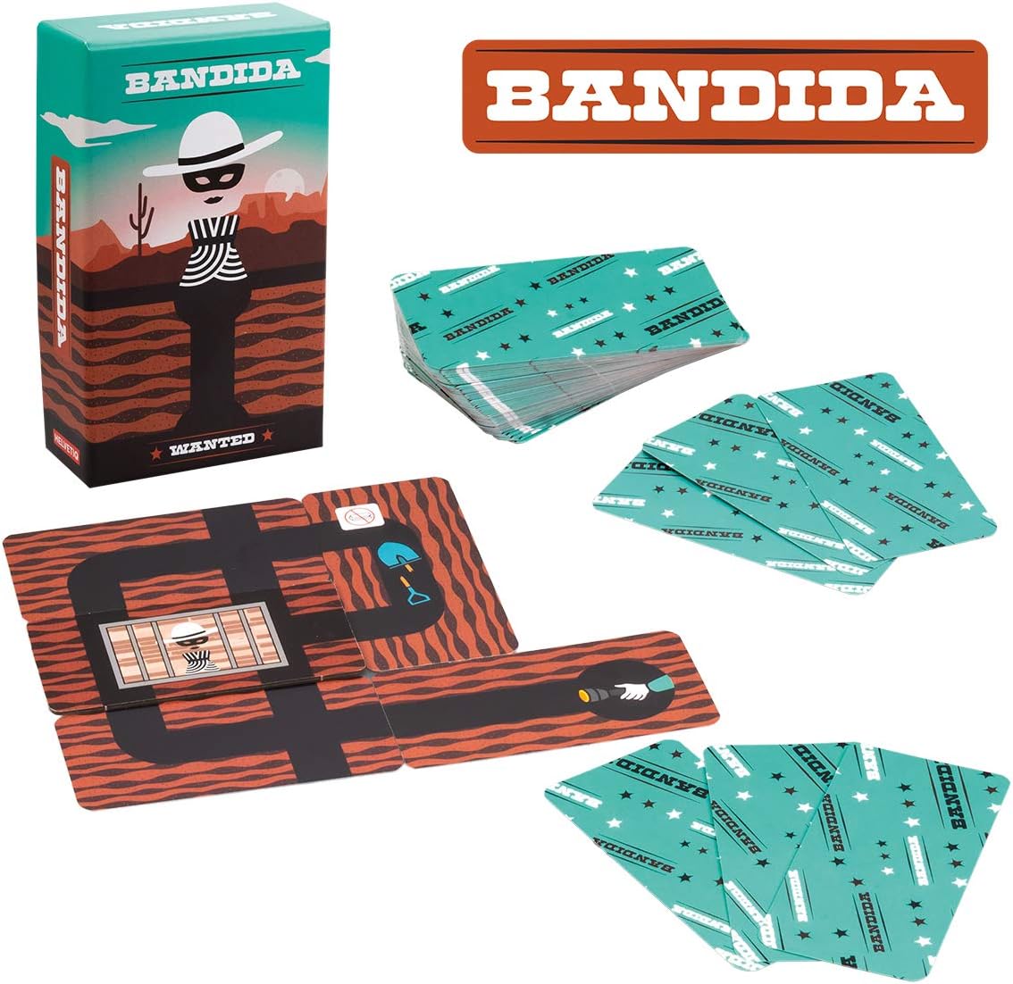 Helvetiq Bandida Card Game for 1-4 Players, Ages 6+ 6