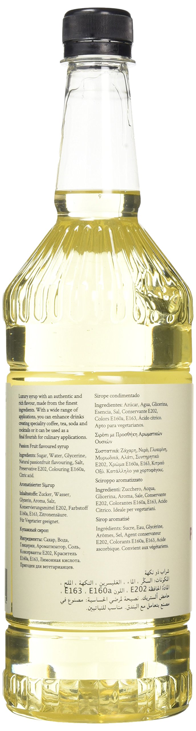 Simply - Passion Fruit Syrup Vegan & Nut Free Flavoured Syrup for Coffee, Cocktails & Baking 5