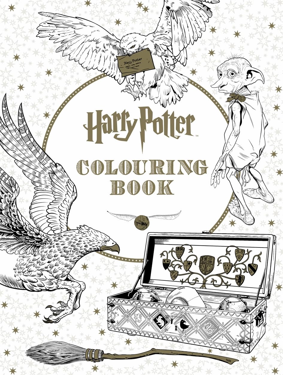 Studio Press Harry Potter Colouring Book 1 - Official Film Artwork | Paperback | 80pp