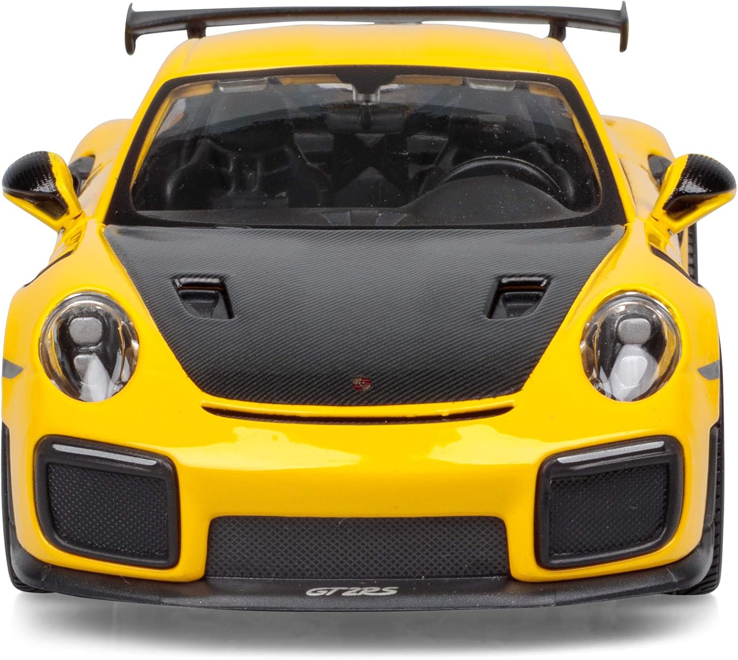 Maisto 1:24 Porsche 911 GT2 RS Diecast Model Car - Yellow and Black 4