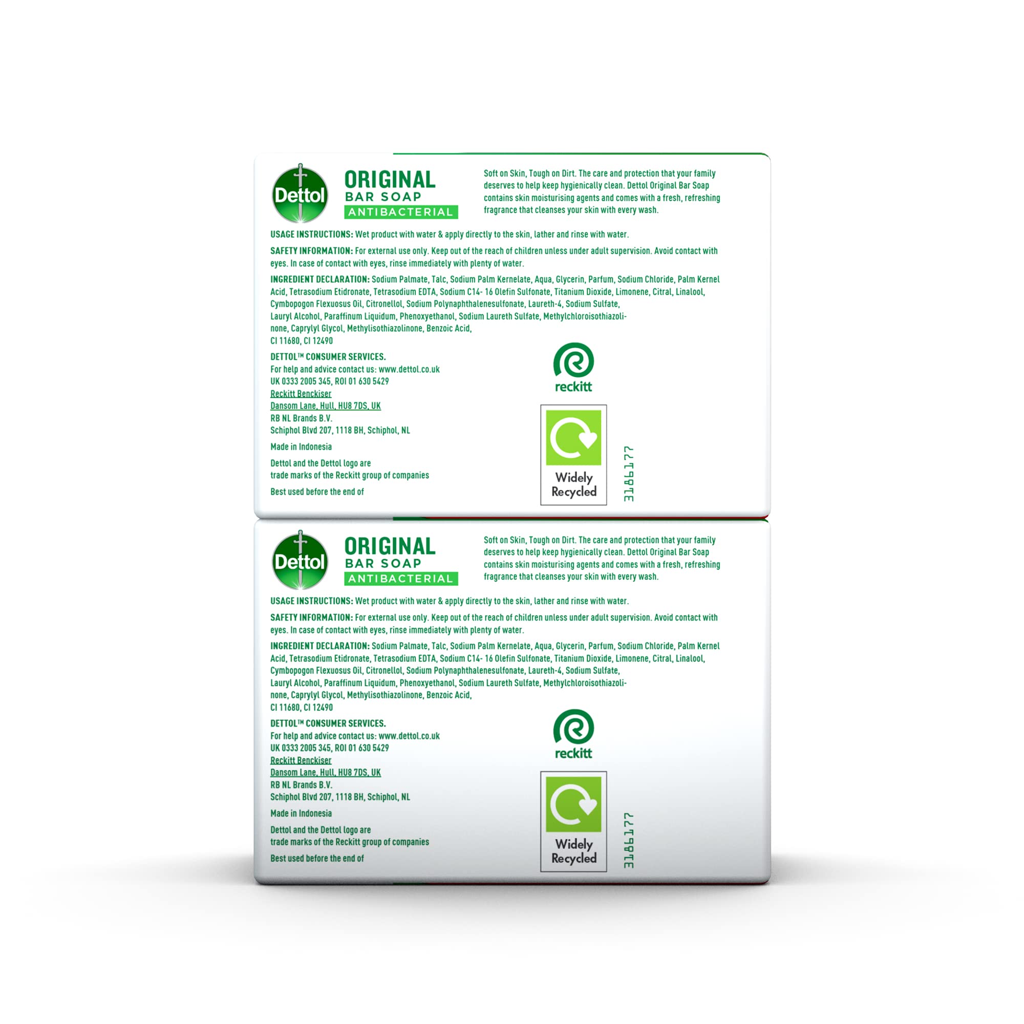 Dettol Original Bar Soap (2 x 100g) 7