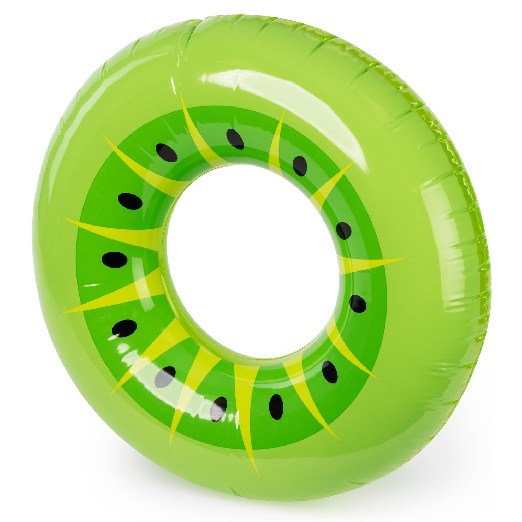 SPLASH! Inflatable Swimming Ring 90cm - Durable PVC Fruit Design | Supports 80kg