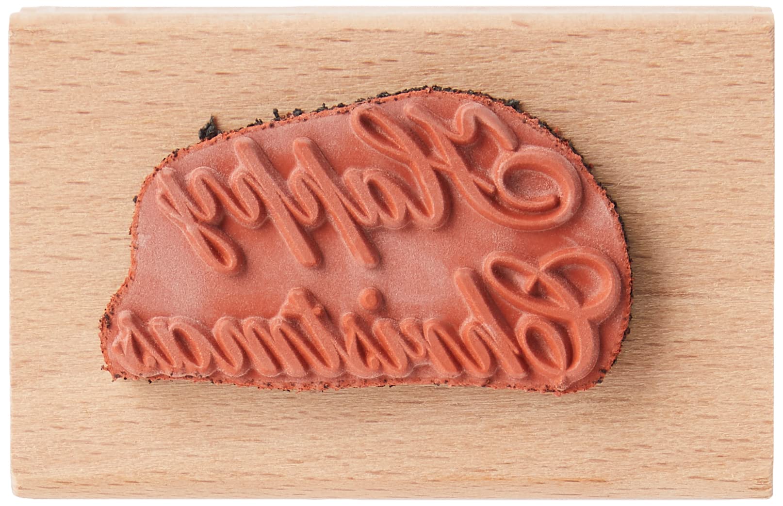 Art Stamps Scripted Christmas Inca Stamp - Happy Christmas Design, 25mm x 46mm 4