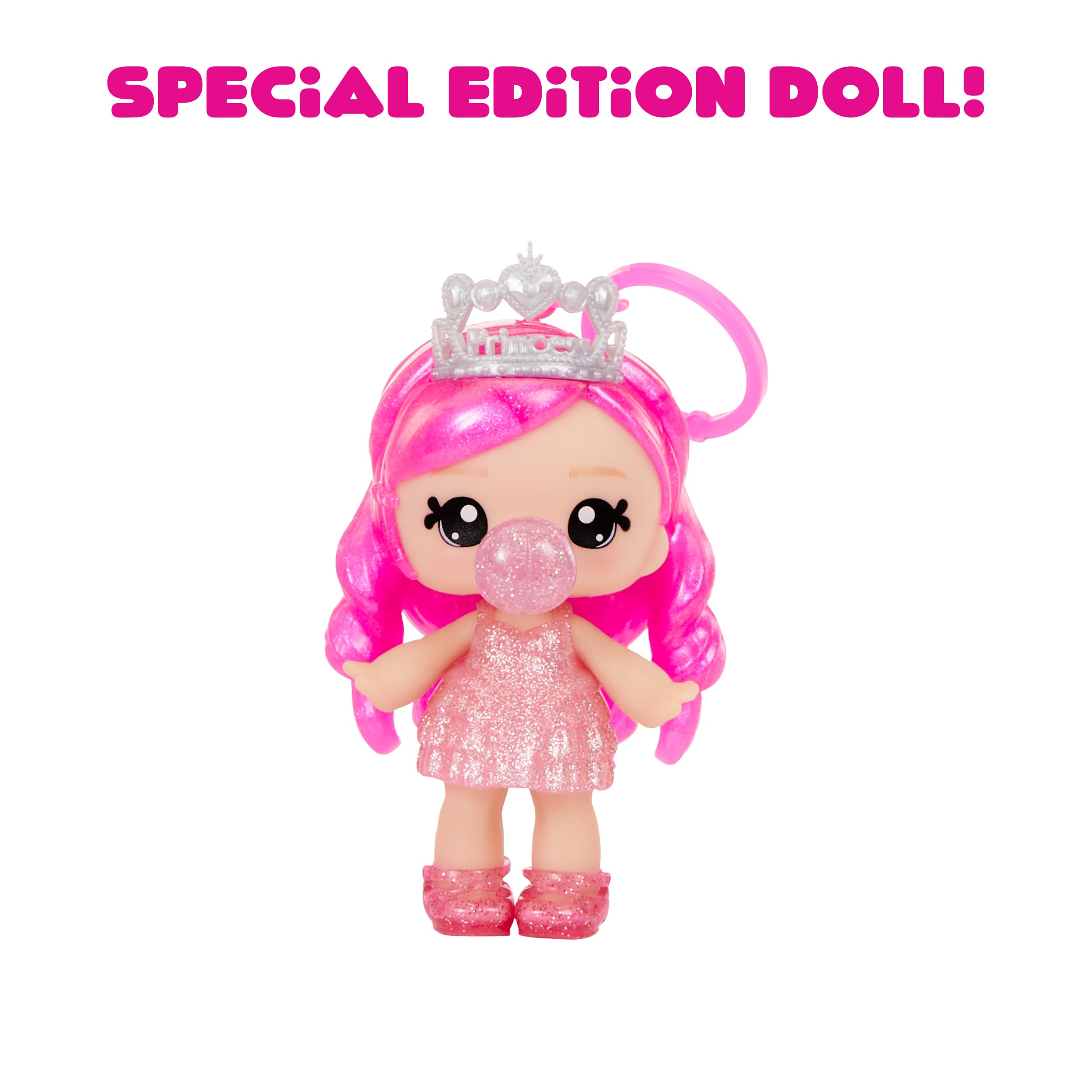 Yummiland Beauty Bag Playset - Ice Cream Cone with Bianca Bubblegum Lip Gloss Doll & Real Nail Care Accessories 5