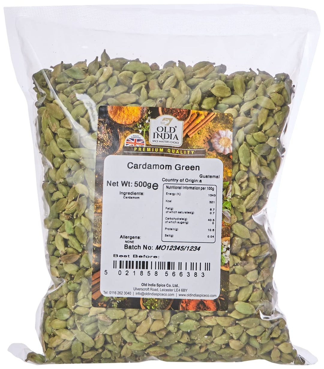 Old India Green Cardamom Pods 500 g